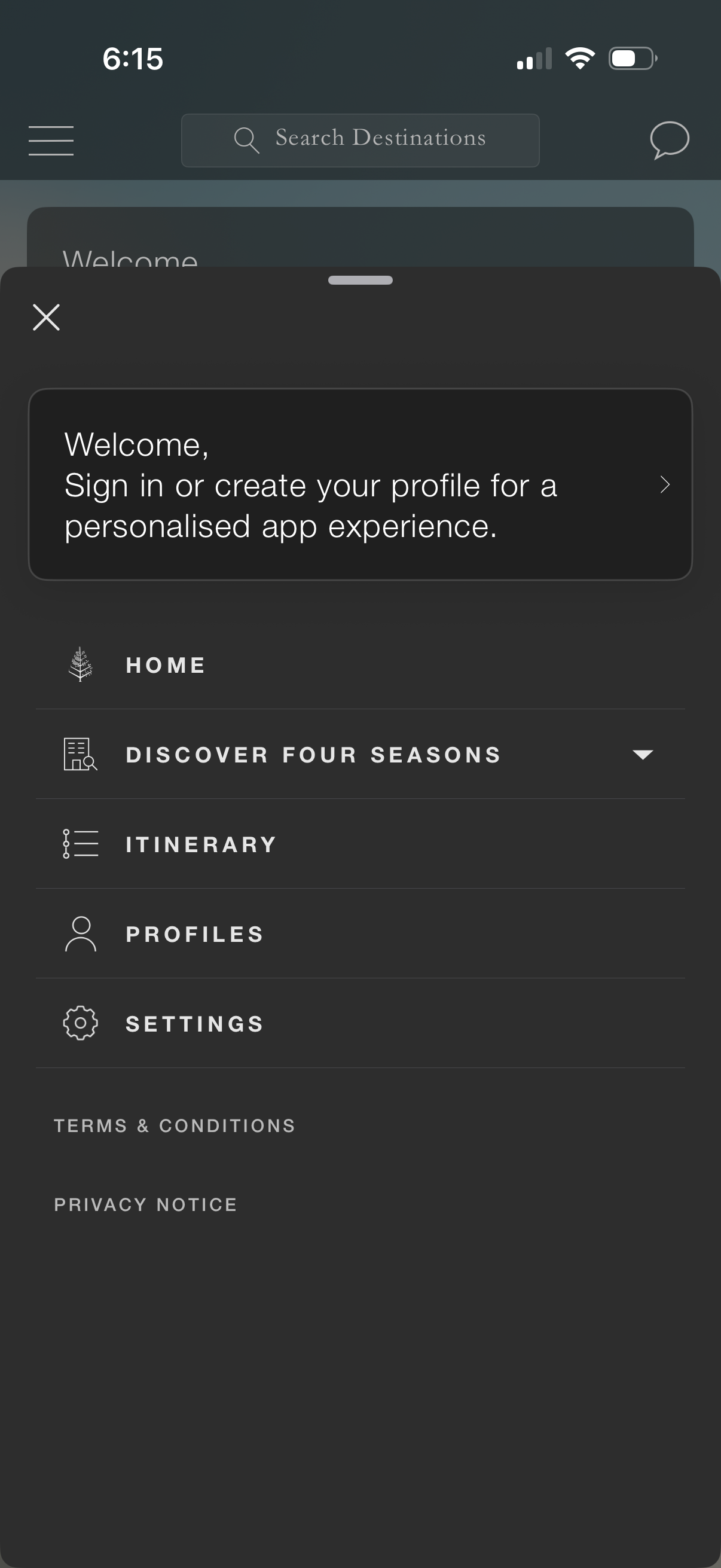 four-seasons create account