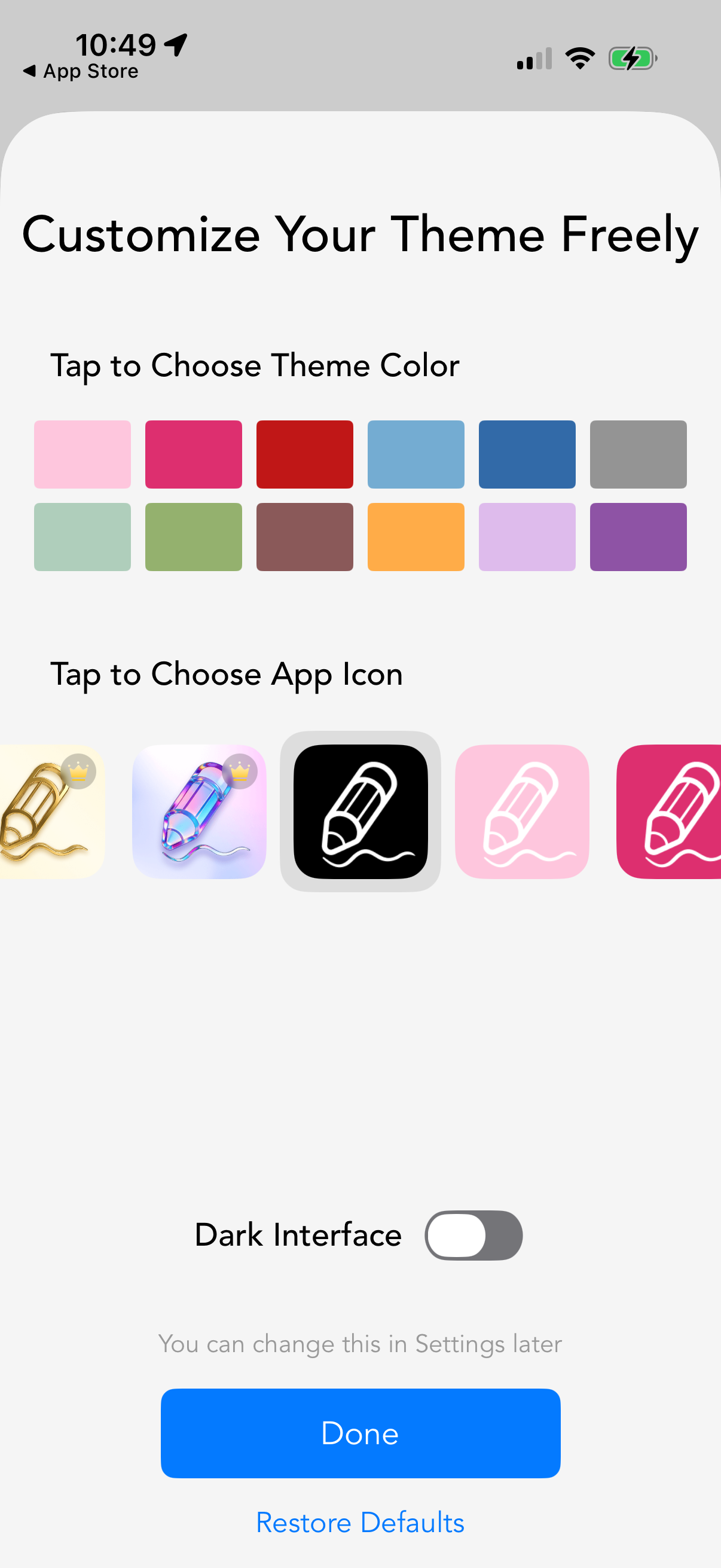 freenote app screenshot 3