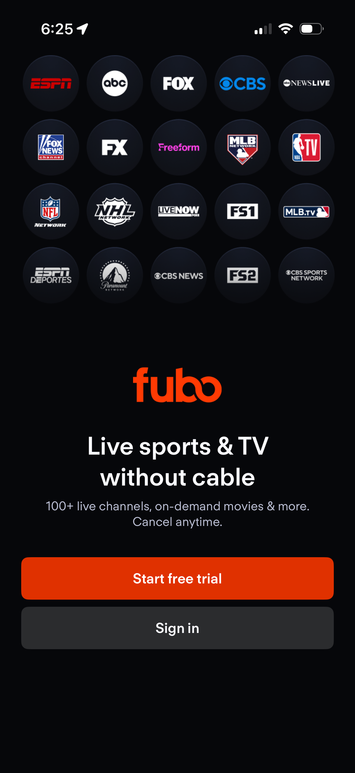 fubo app screenshot 6