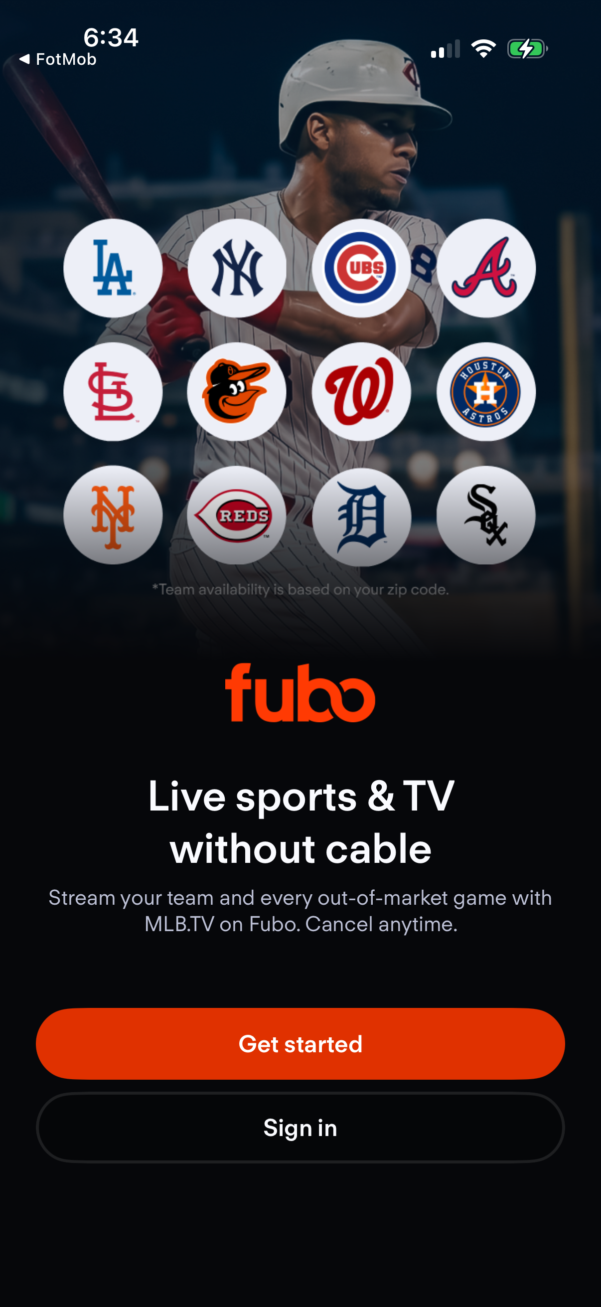 fubo app screenshot 9