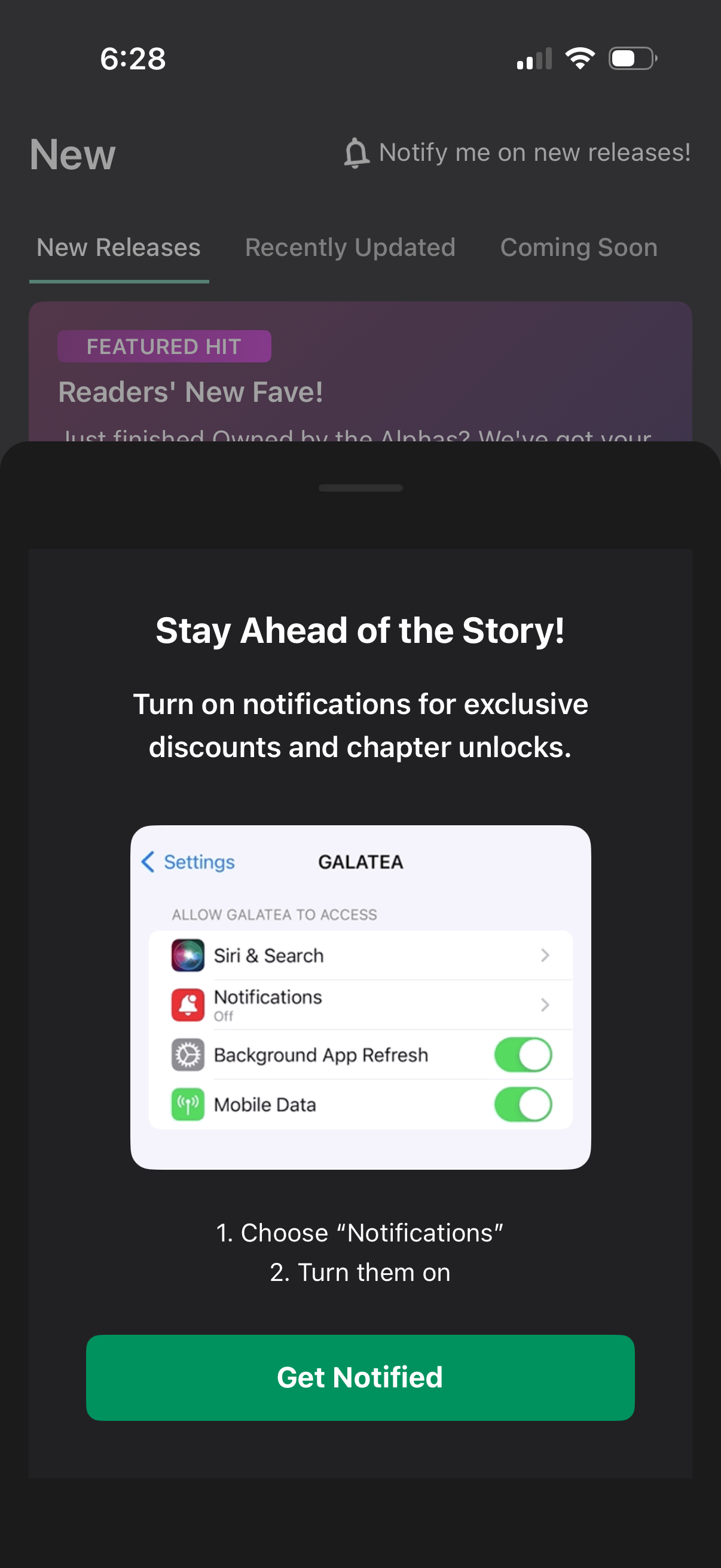 galatea app screenshot 19