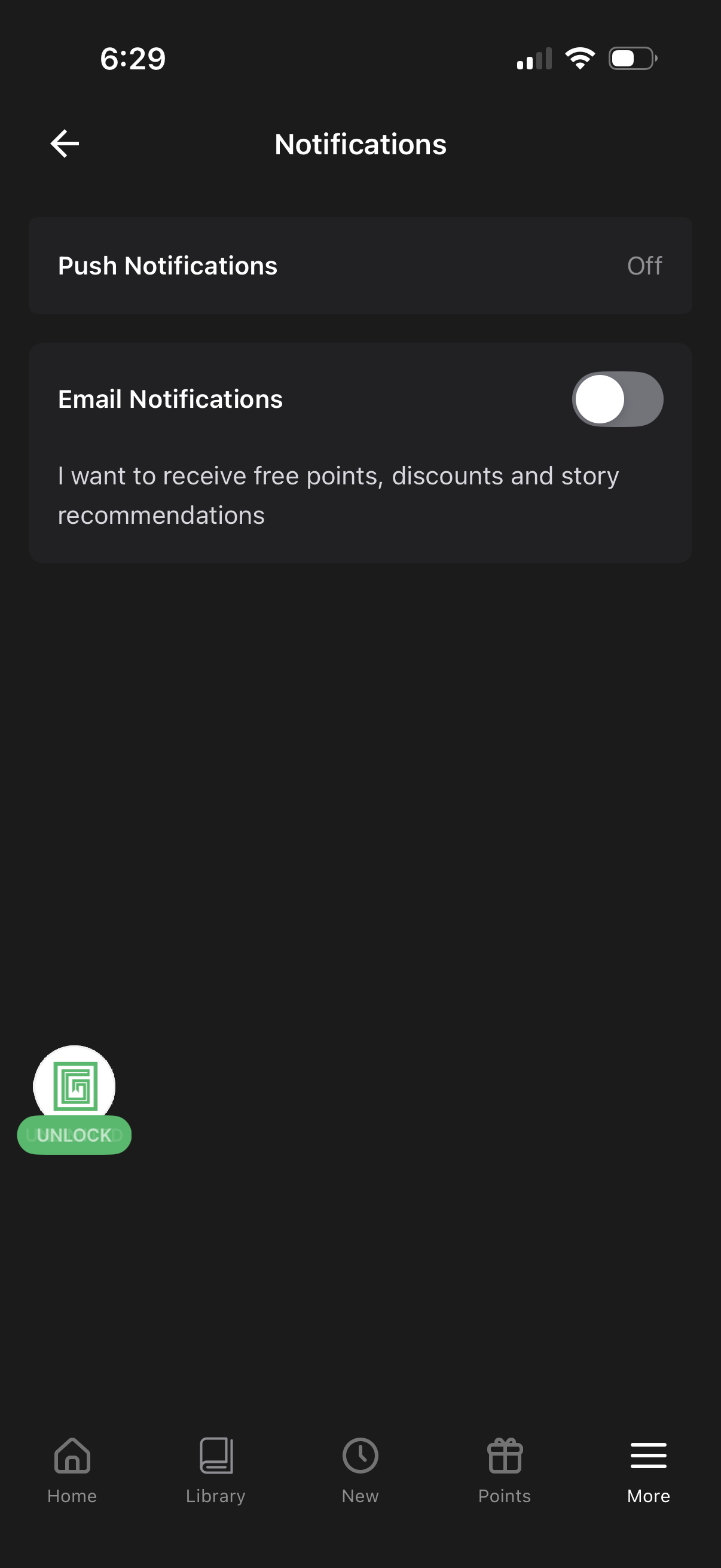 galatea app screenshot 2