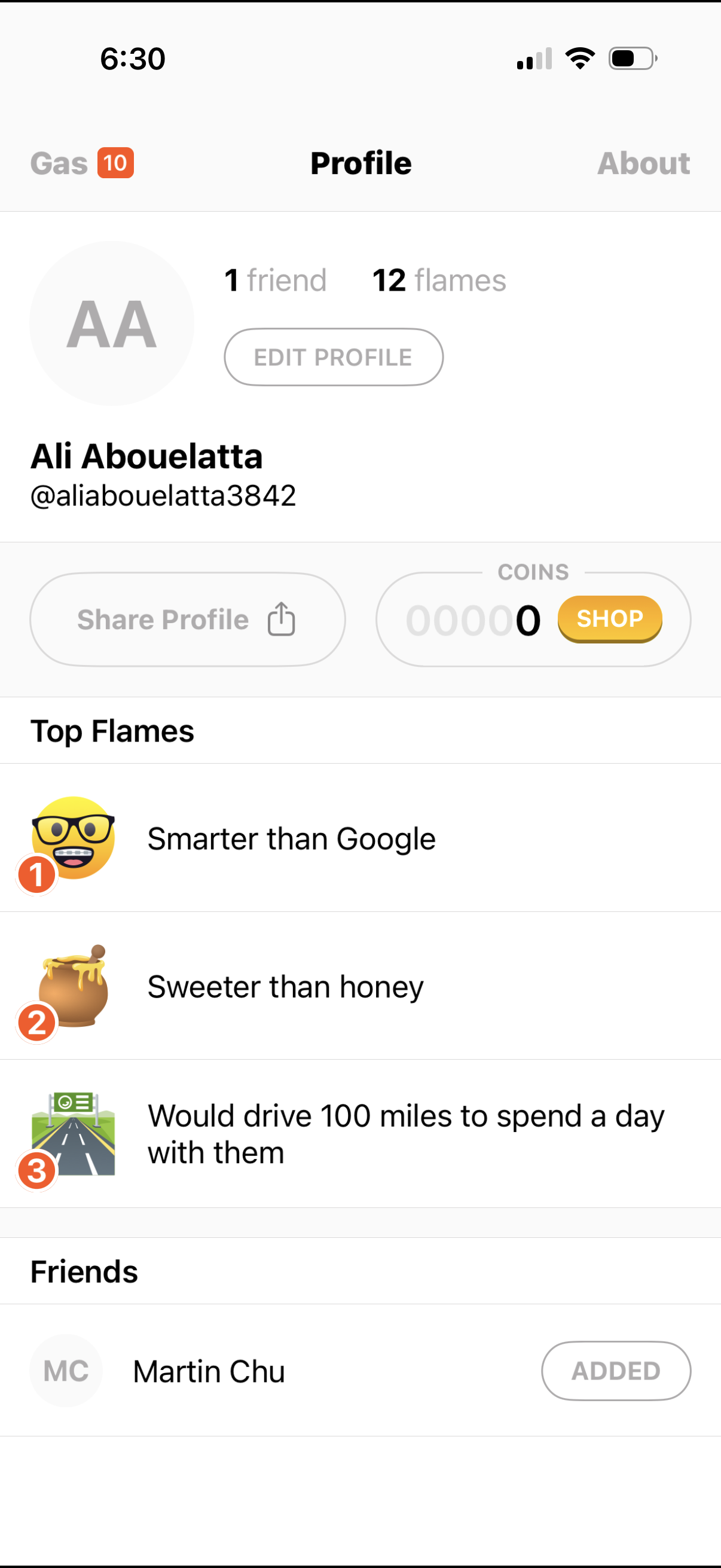 gas app screenshot 8
