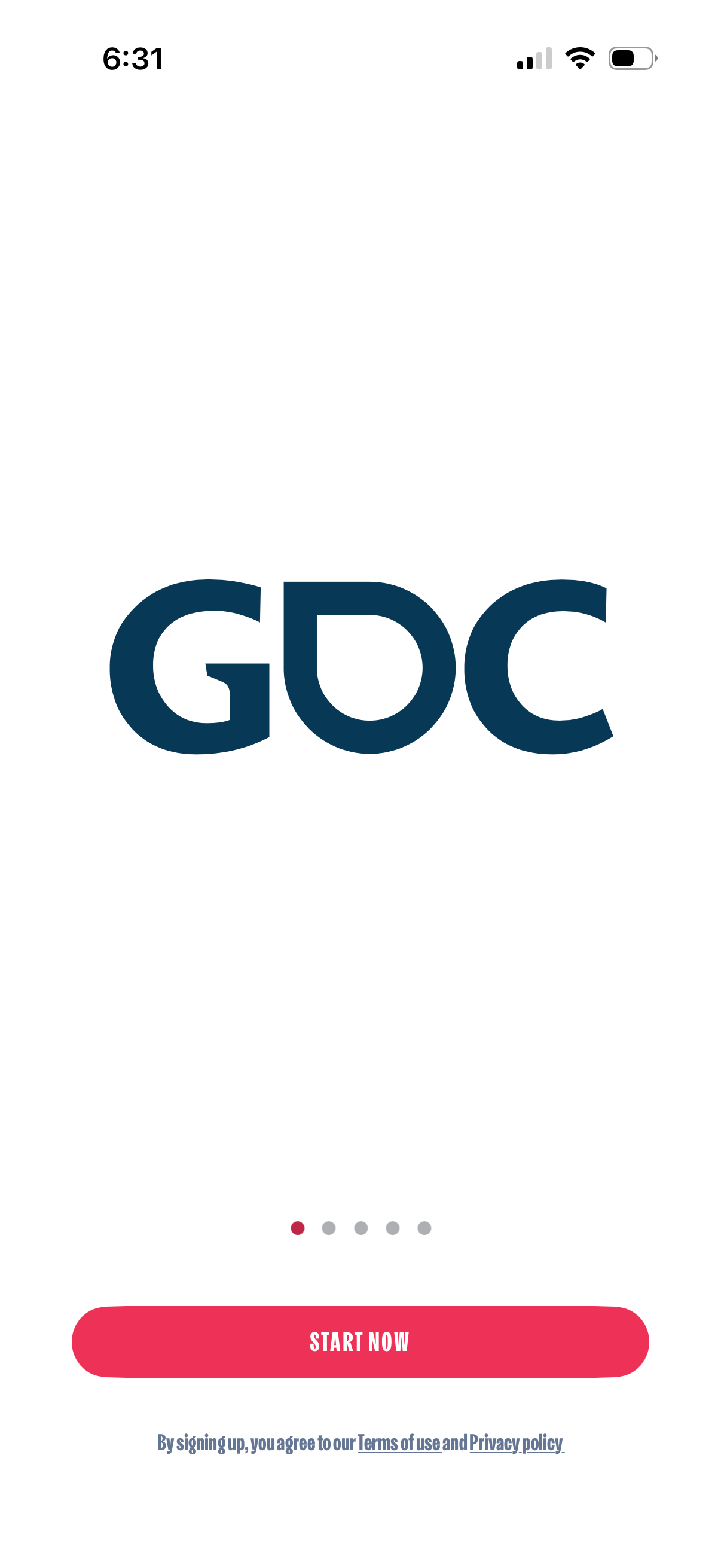 GDC-festival app screenshot 6