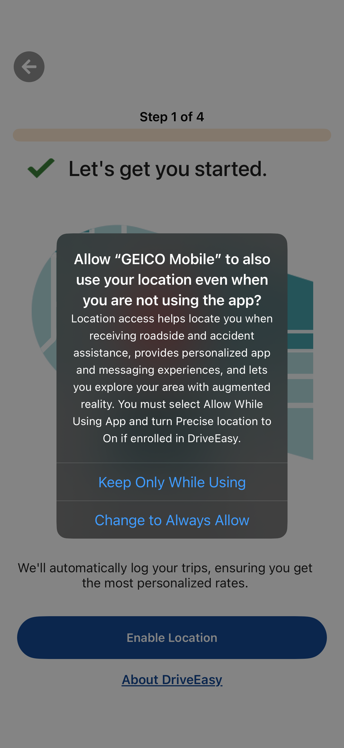 geico app screenshot 17