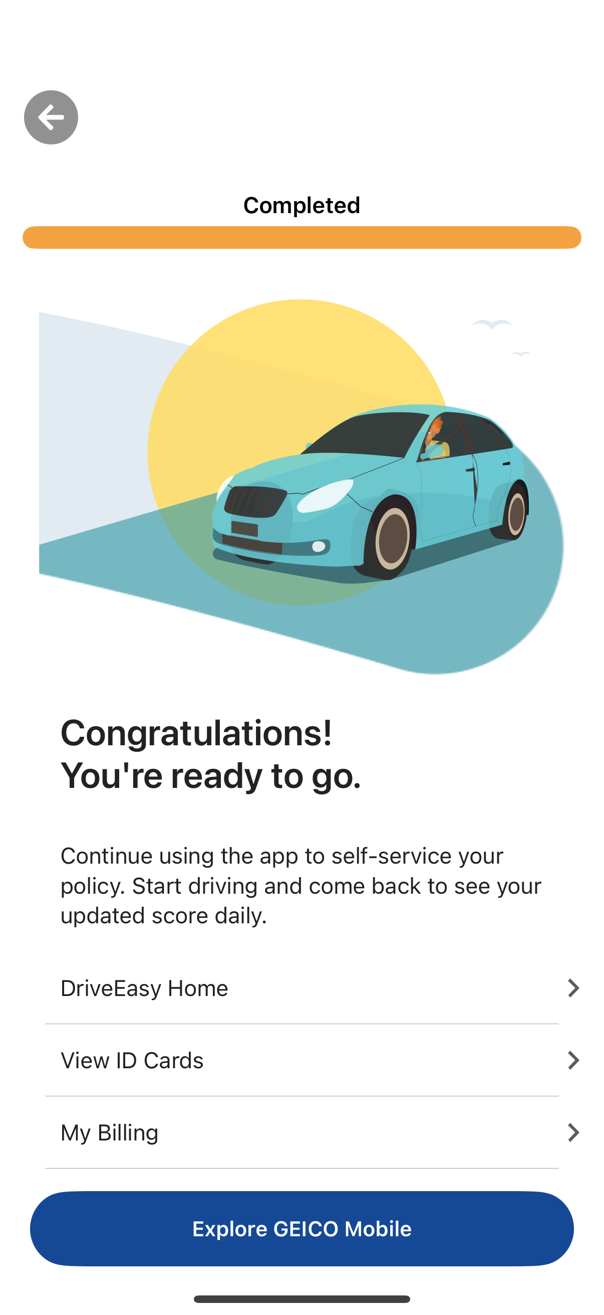 geico app screenshot 10