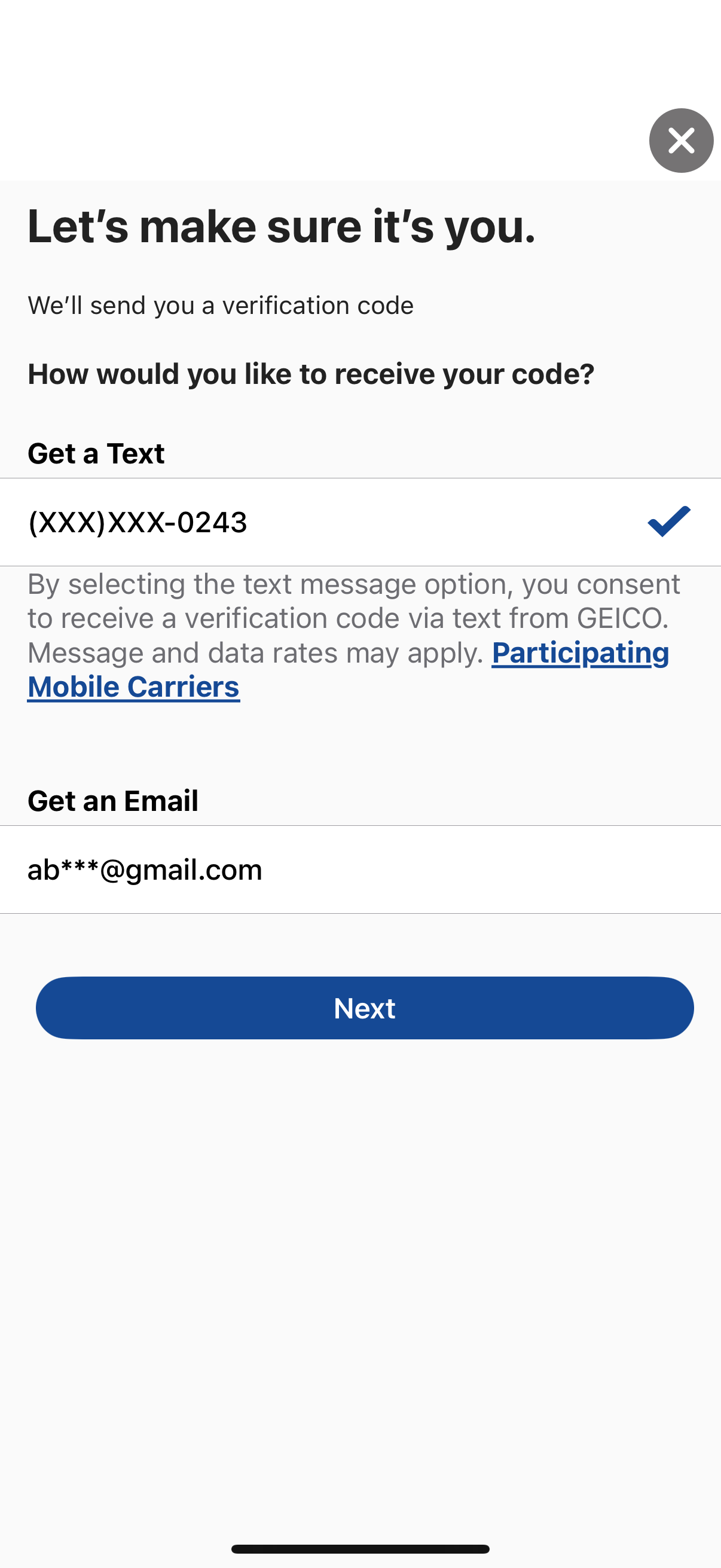 geico app screenshot 7