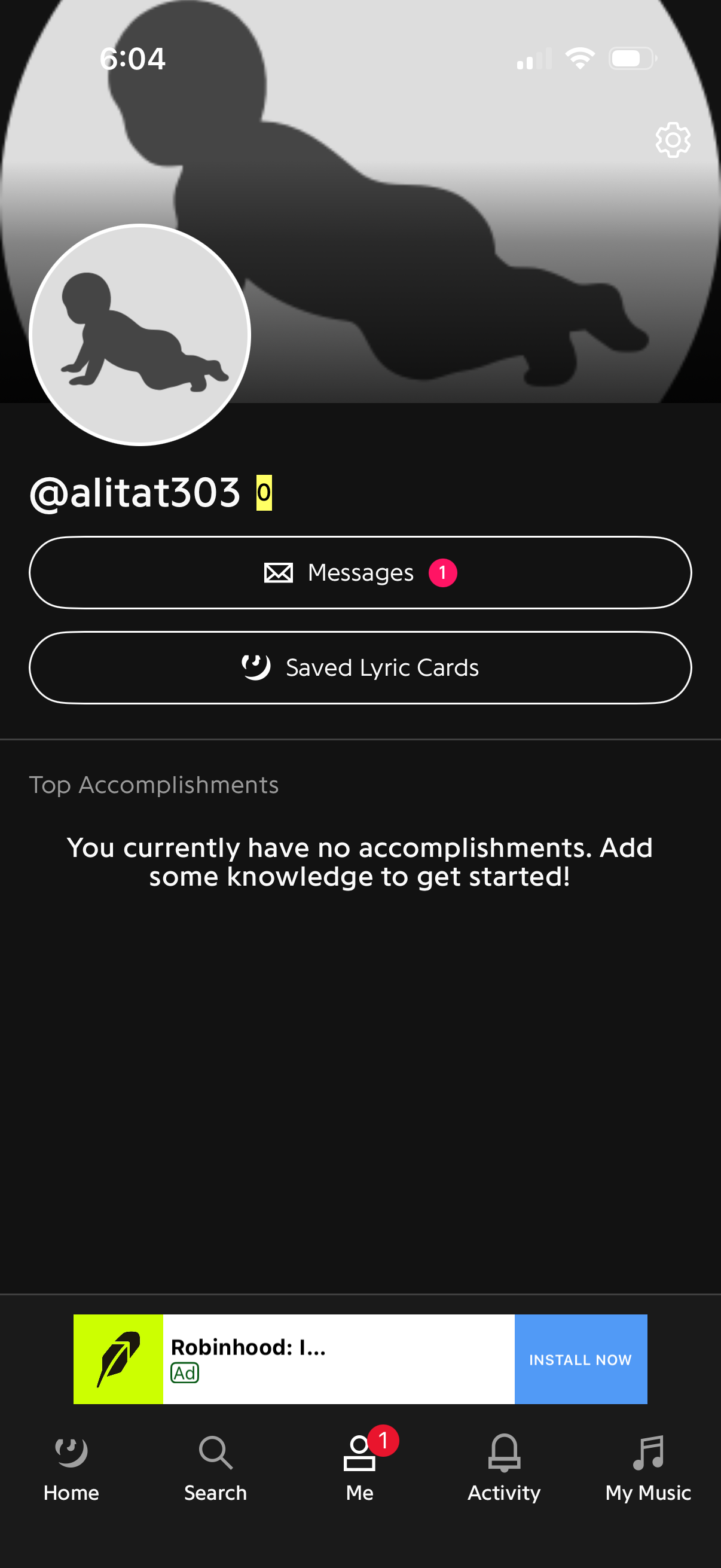 genius app screenshot 1