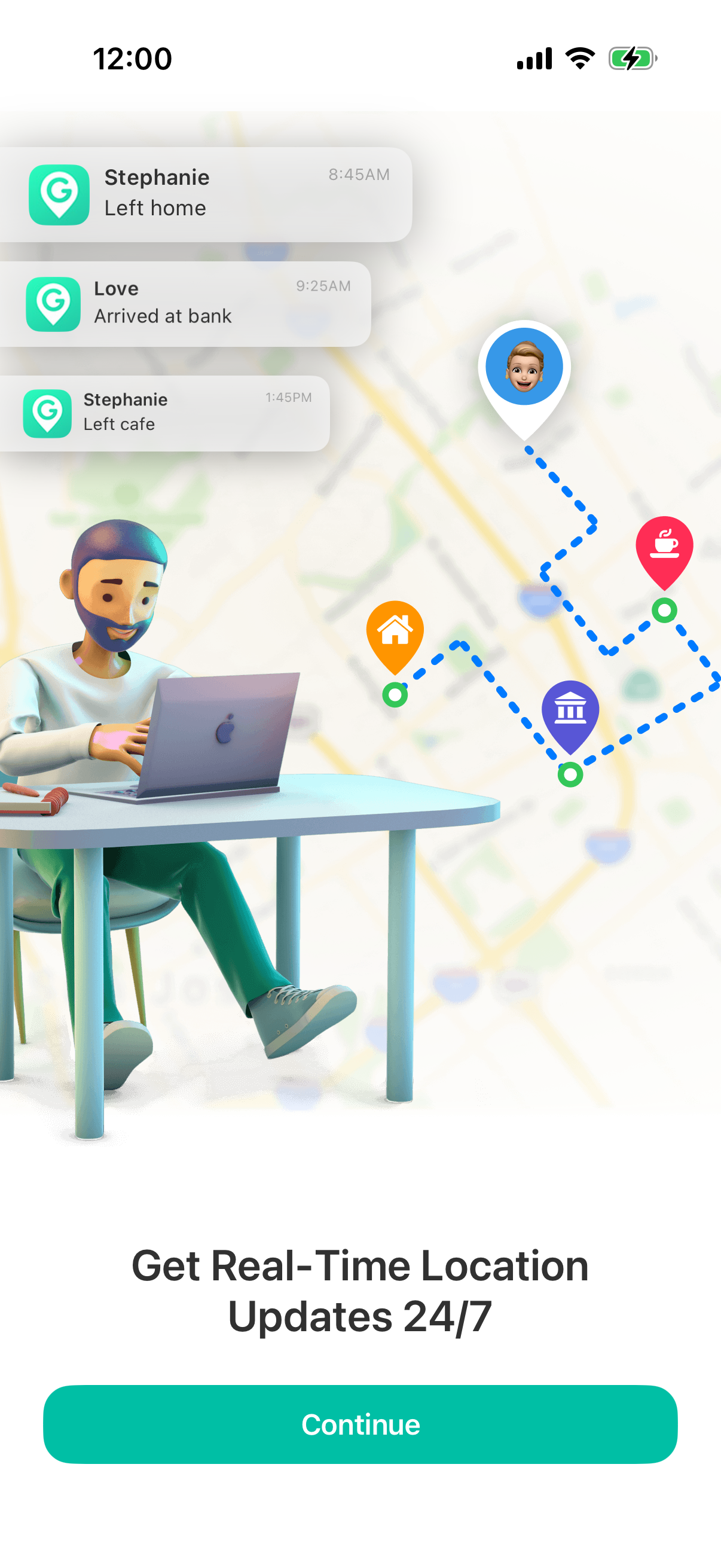 Step 3 of Geozilla Onboarding