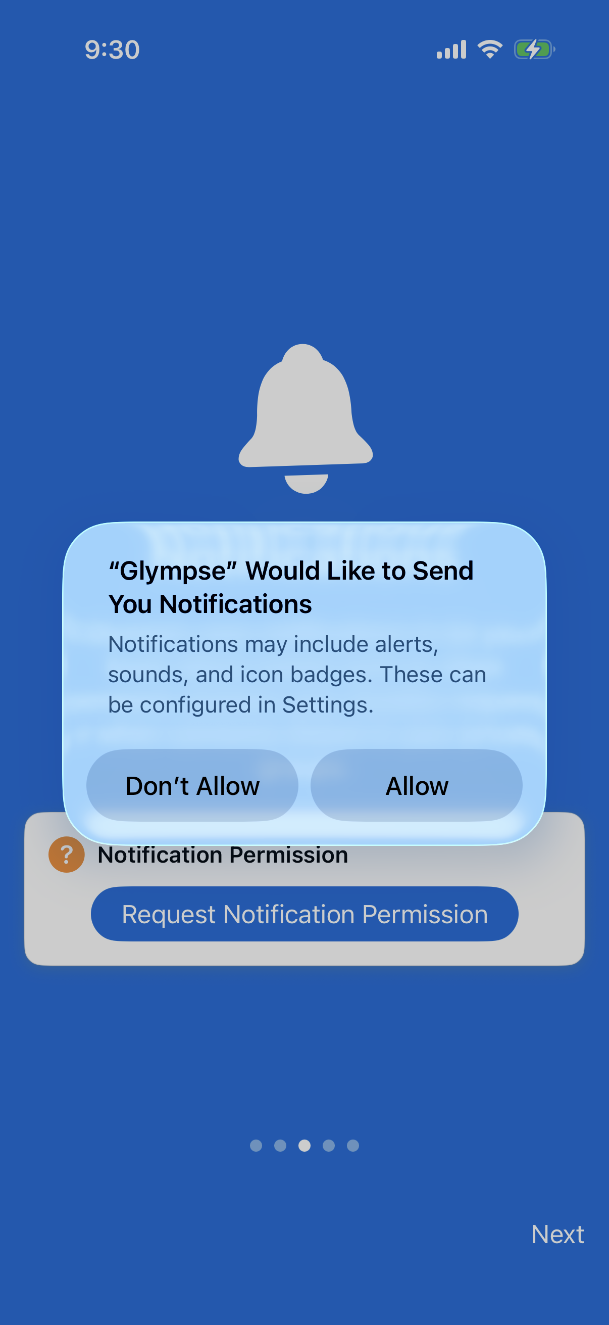 Glympse app screenshot 5