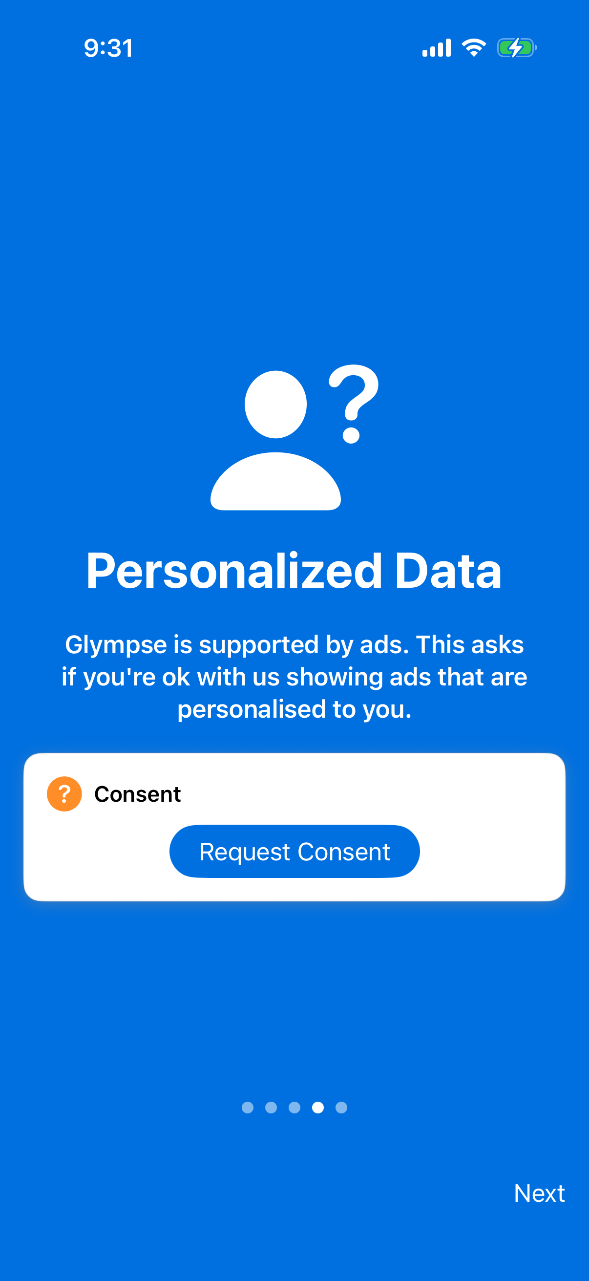 Glympse app screenshot 4