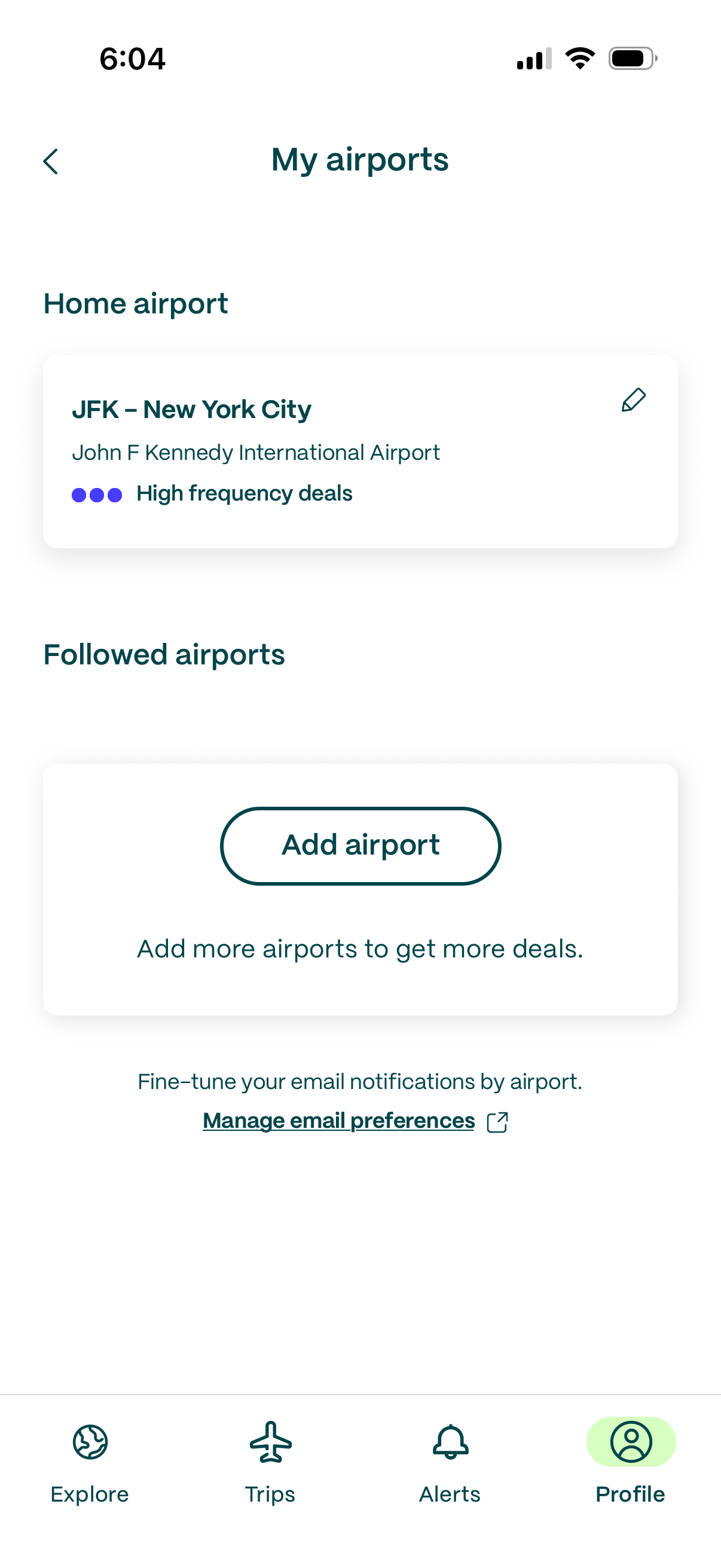 going app screenshot 2