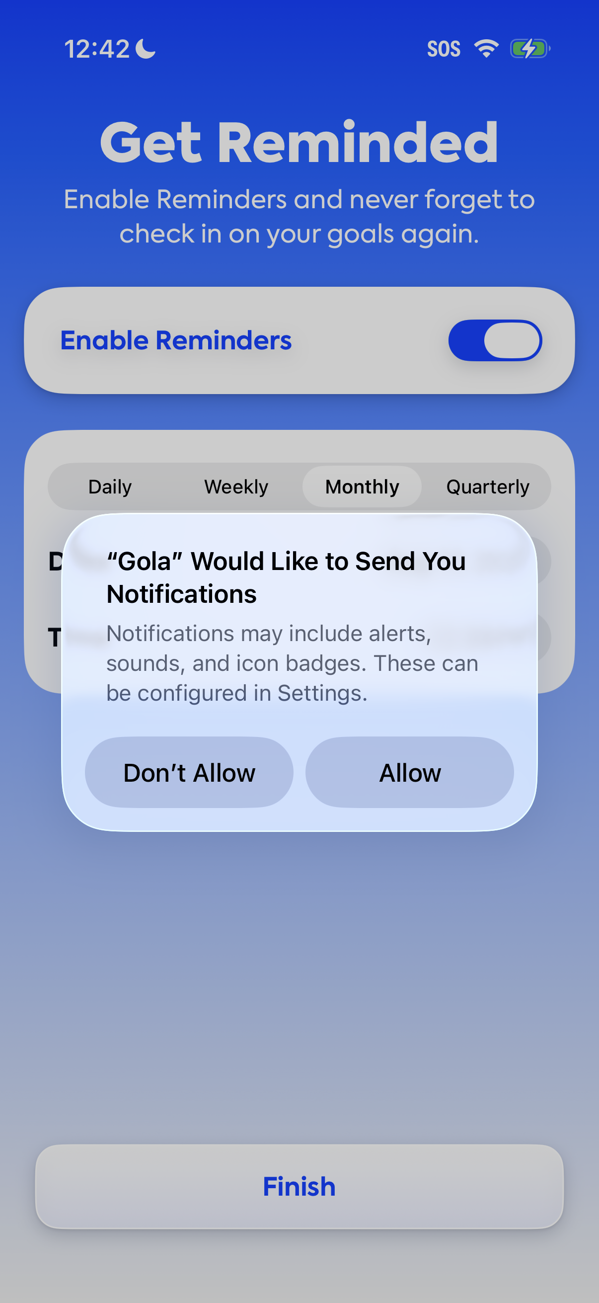 Gola app screenshot 5