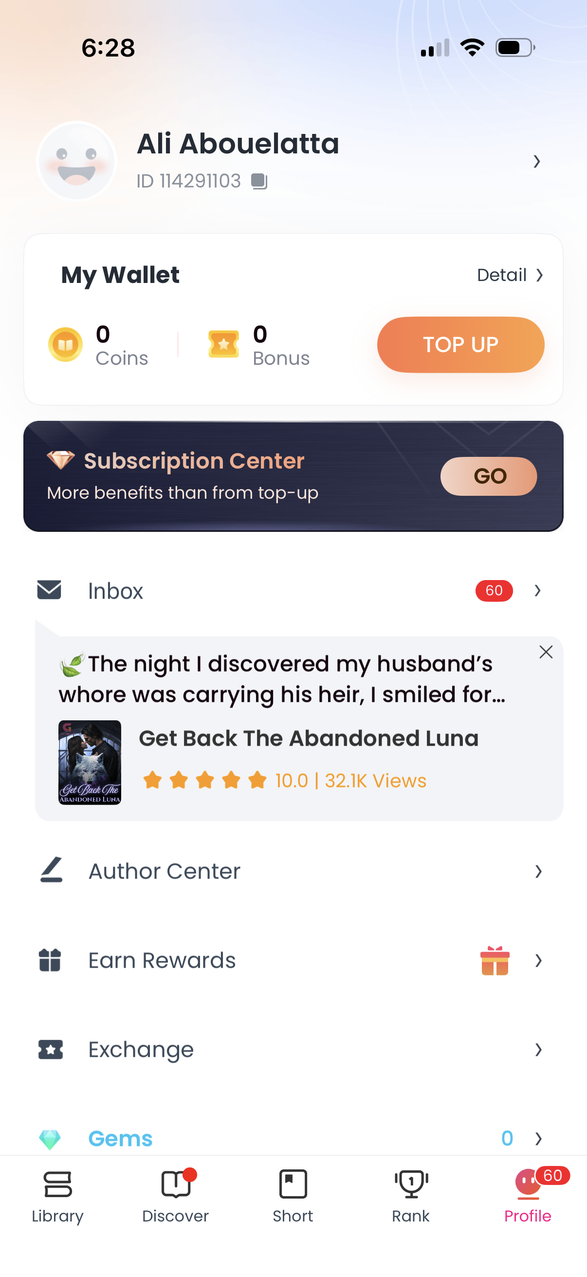 goodnovel app screenshot 1