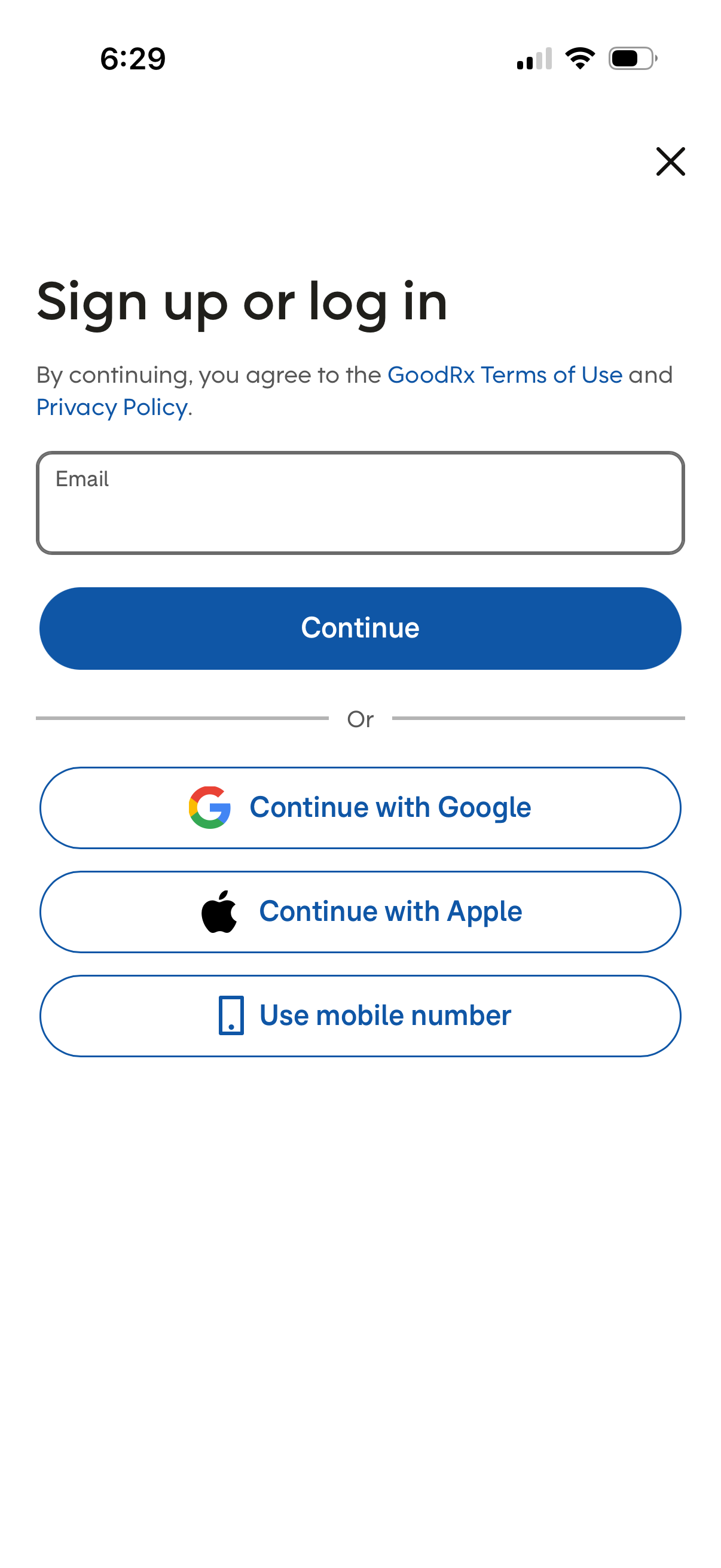 goodrx app screenshot 4