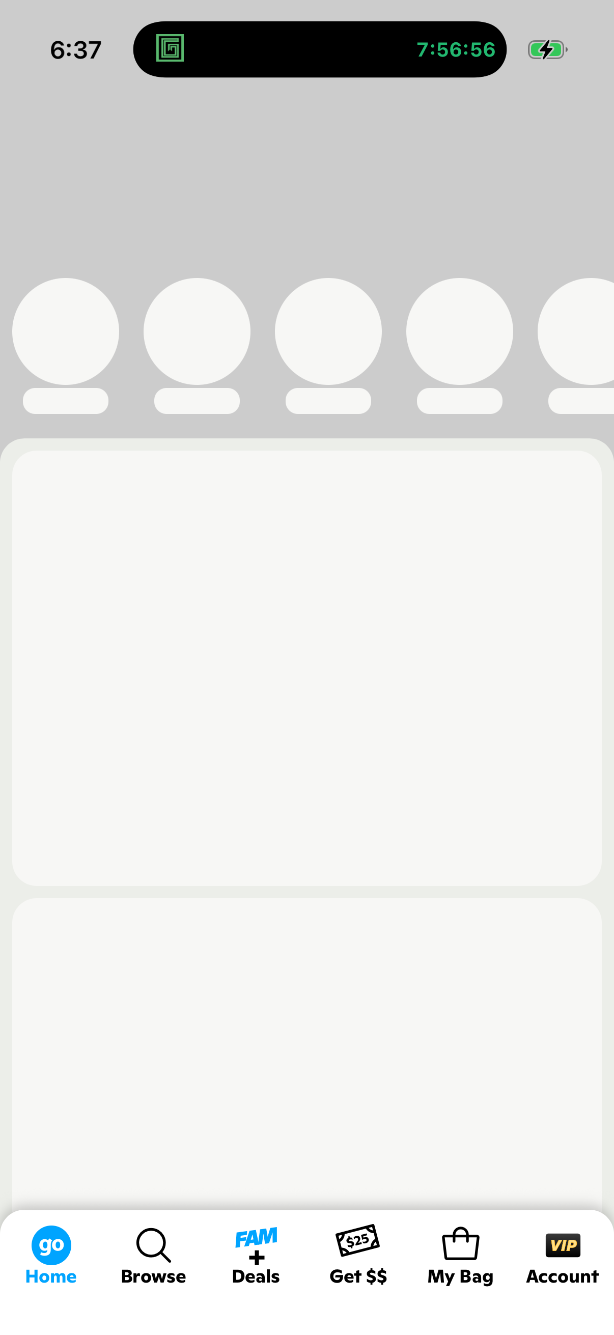 gopuff app screenshot 2