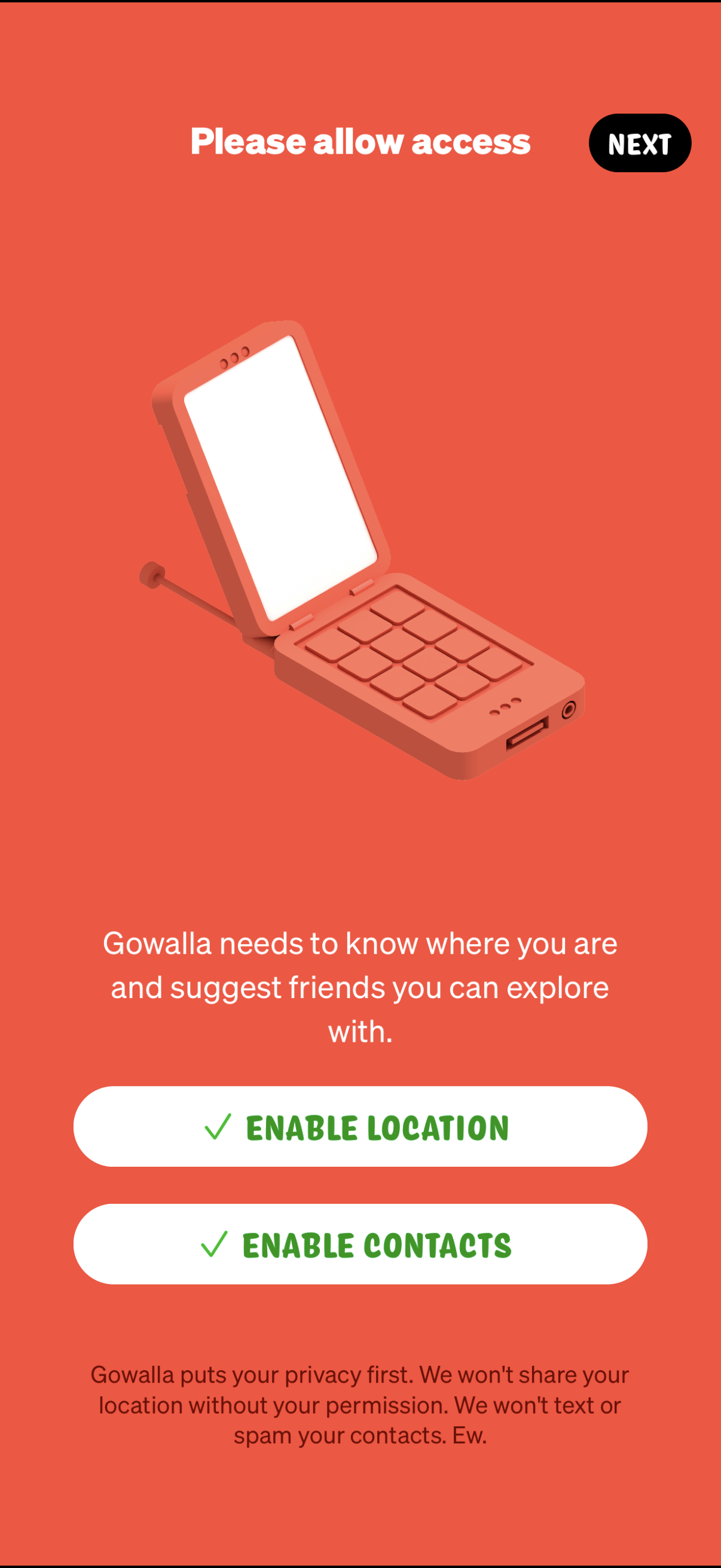 gowalla app screenshot 13