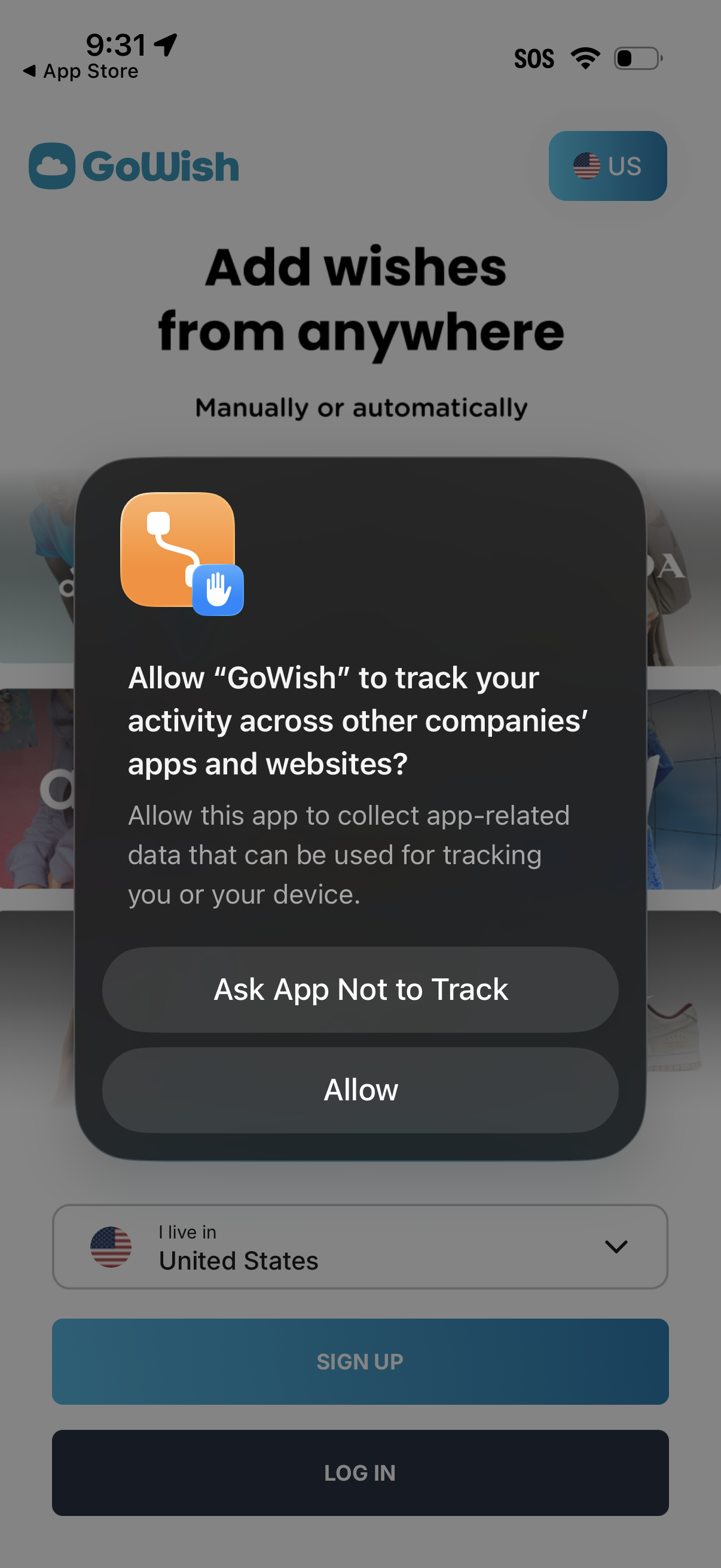 gowish app screenshot 58