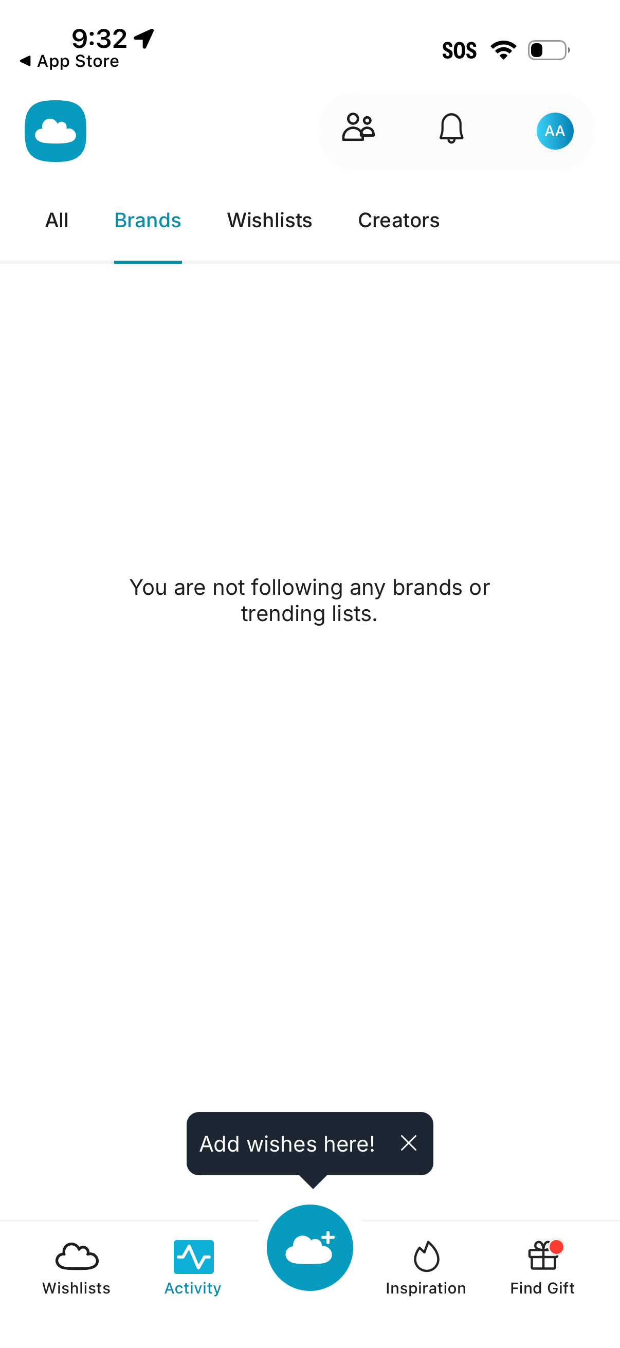 gowish app screenshot 43