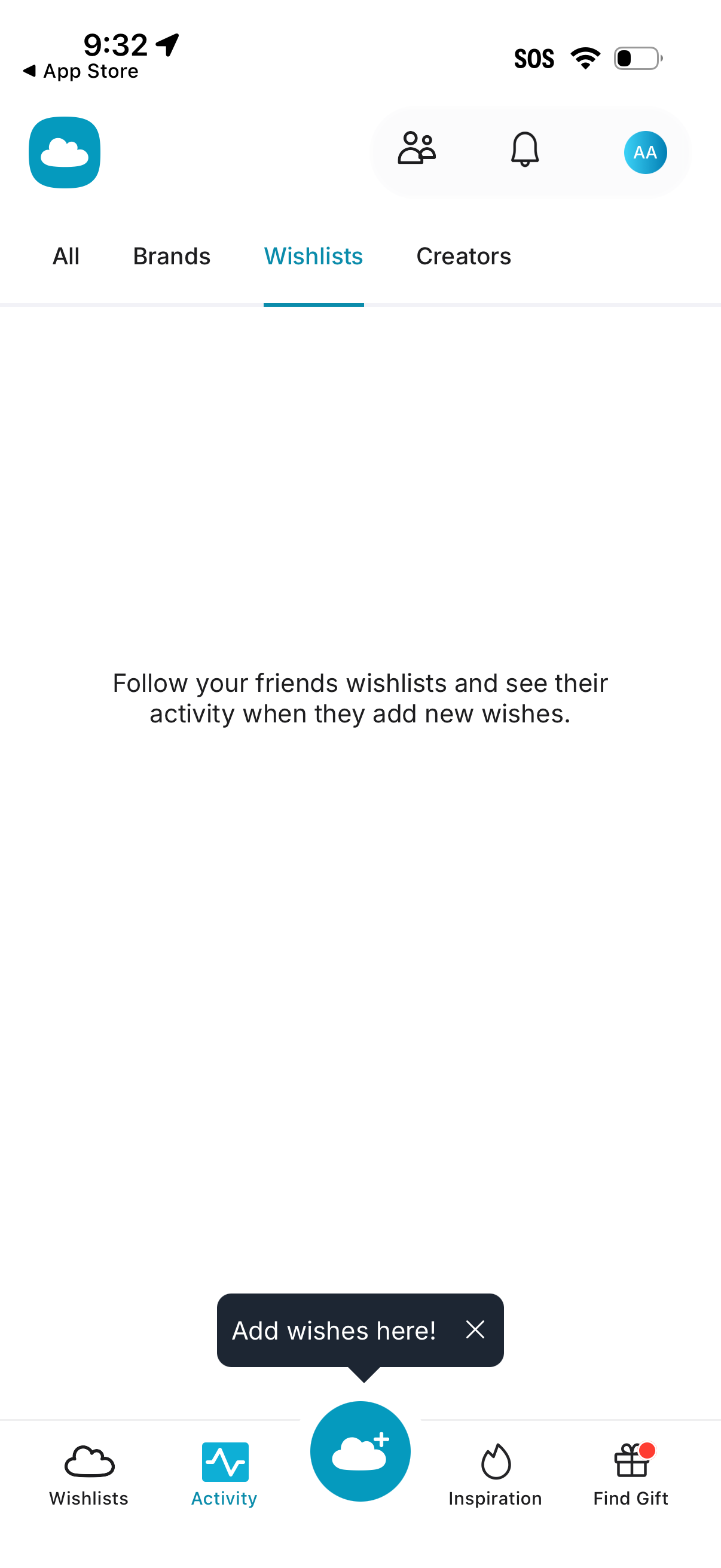 gowish app screenshot 42