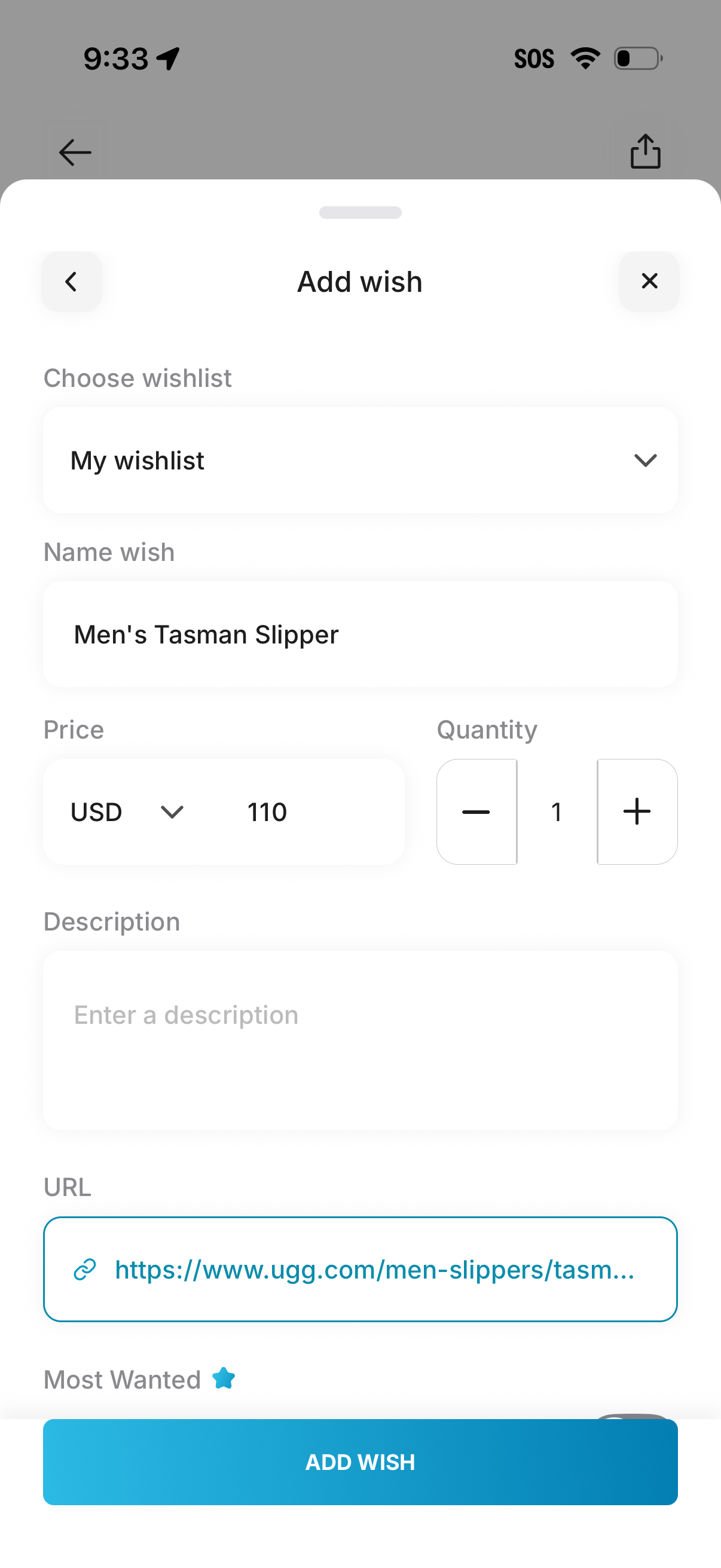gowish app screenshot 19