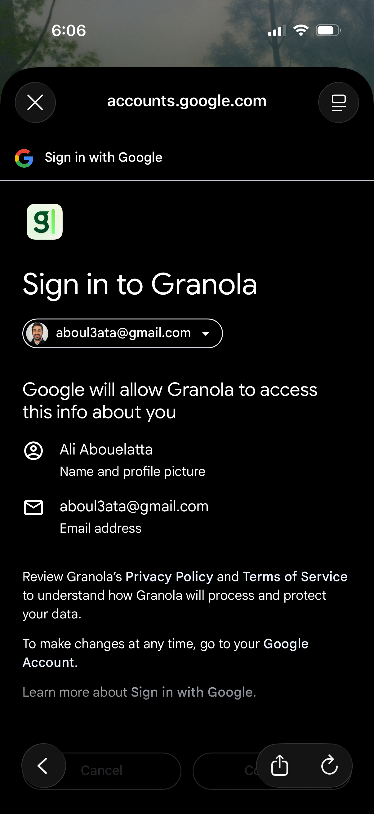 granola app screenshot 38