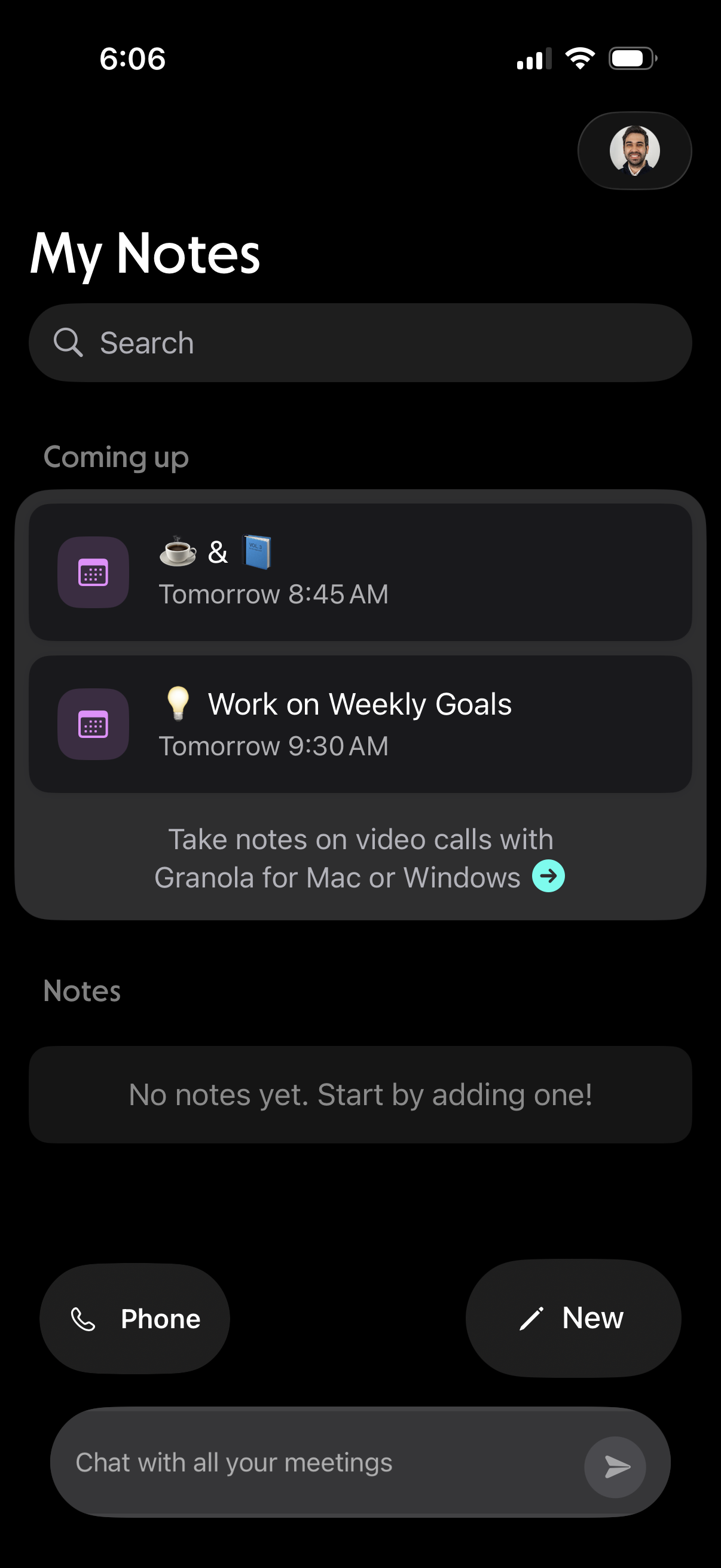 granola app screenshot 26