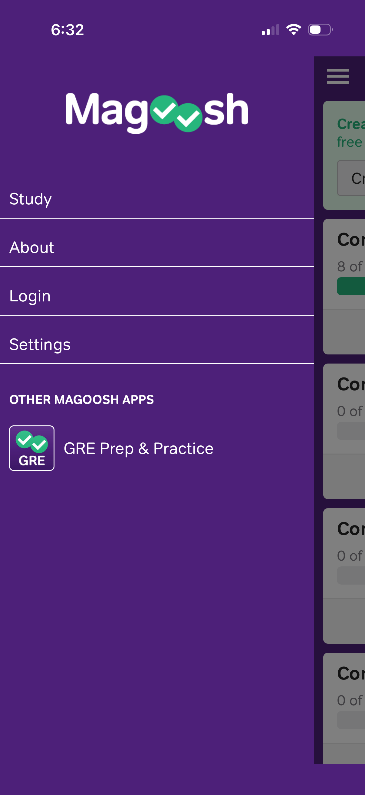 GRE-vocab app screenshot 4