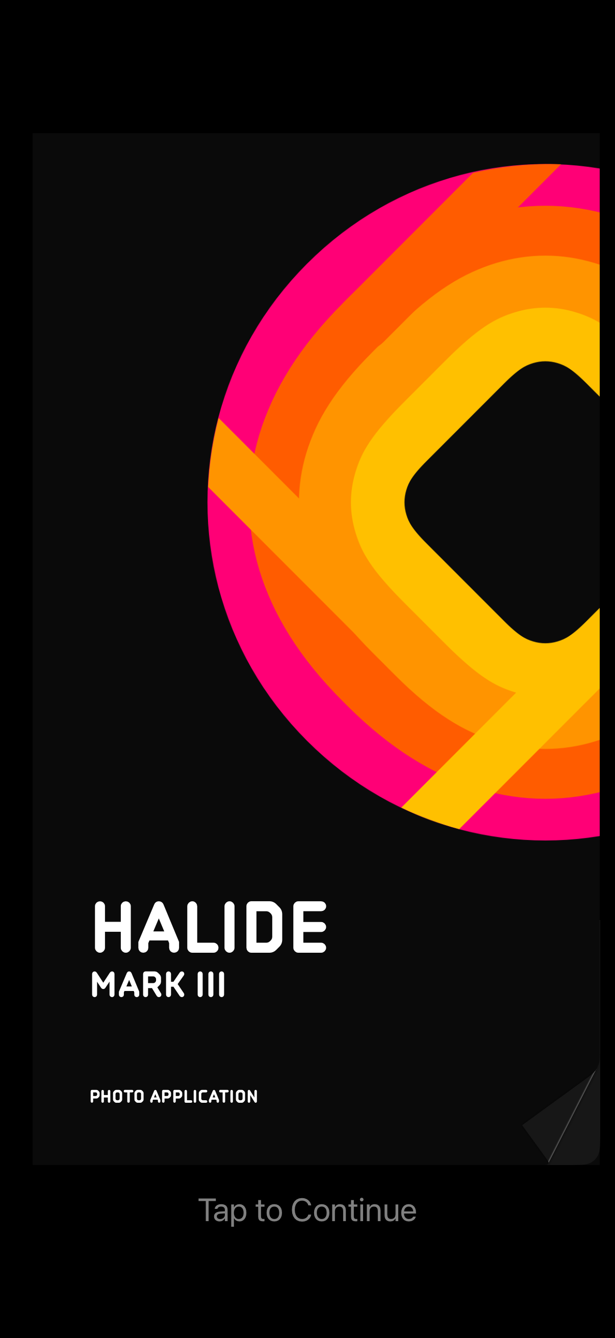 Step 1 of halide Onboarding