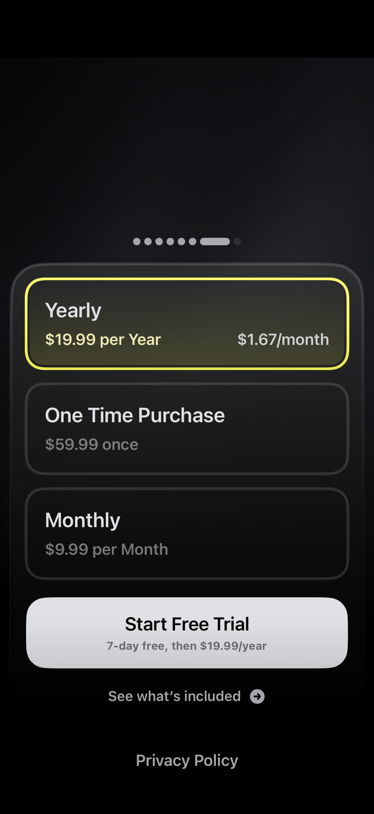 Step 2 of halide Paywall