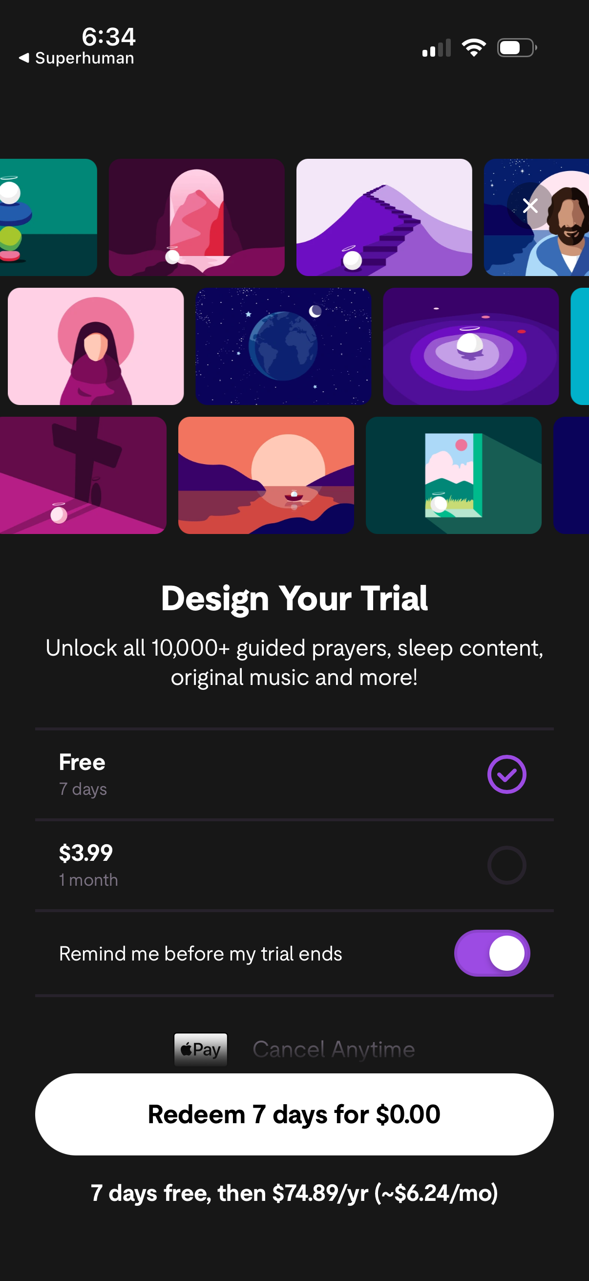 hallow app screenshot 1