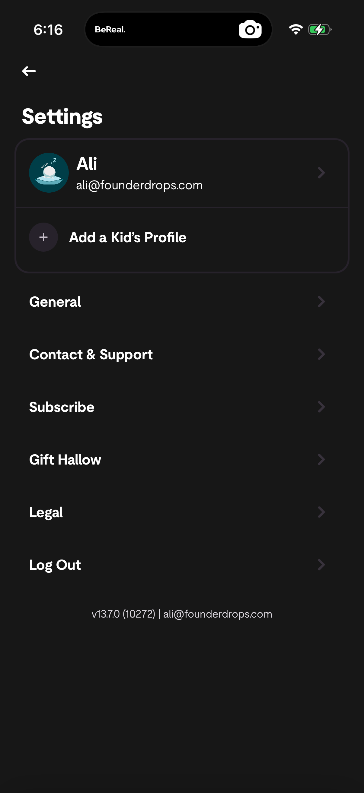 Step 1 of Hallow Locked Feature Paywall