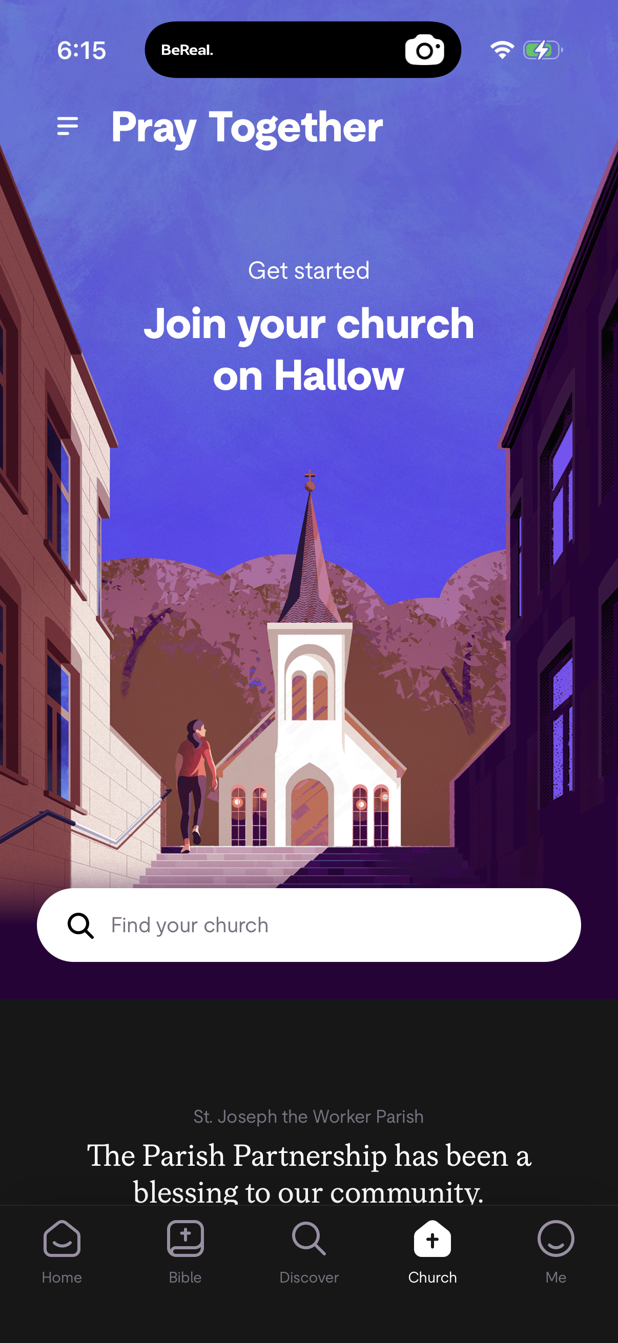 Hallow app screenshot 2