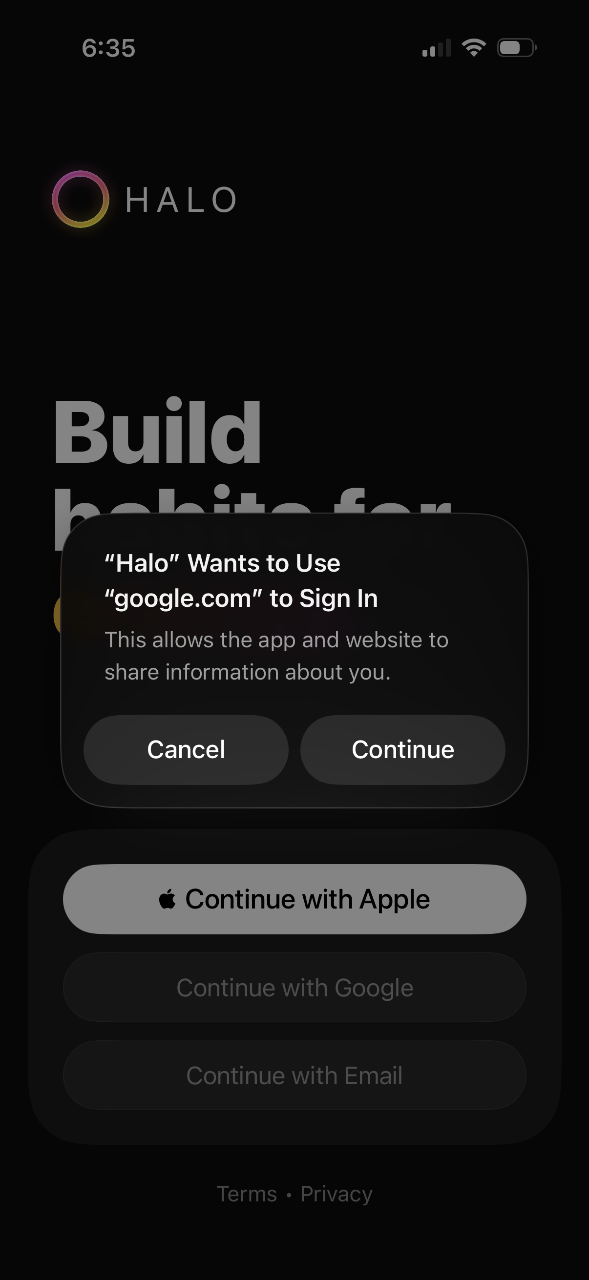 halo-habits app screenshot 23
