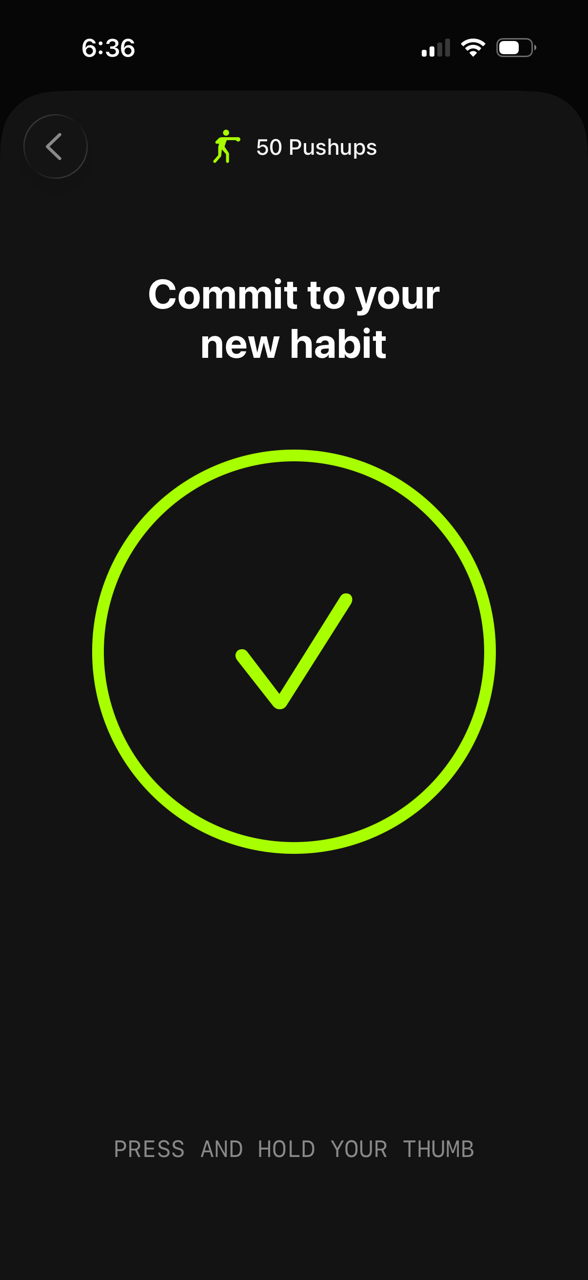 halo-habits app screenshot 6