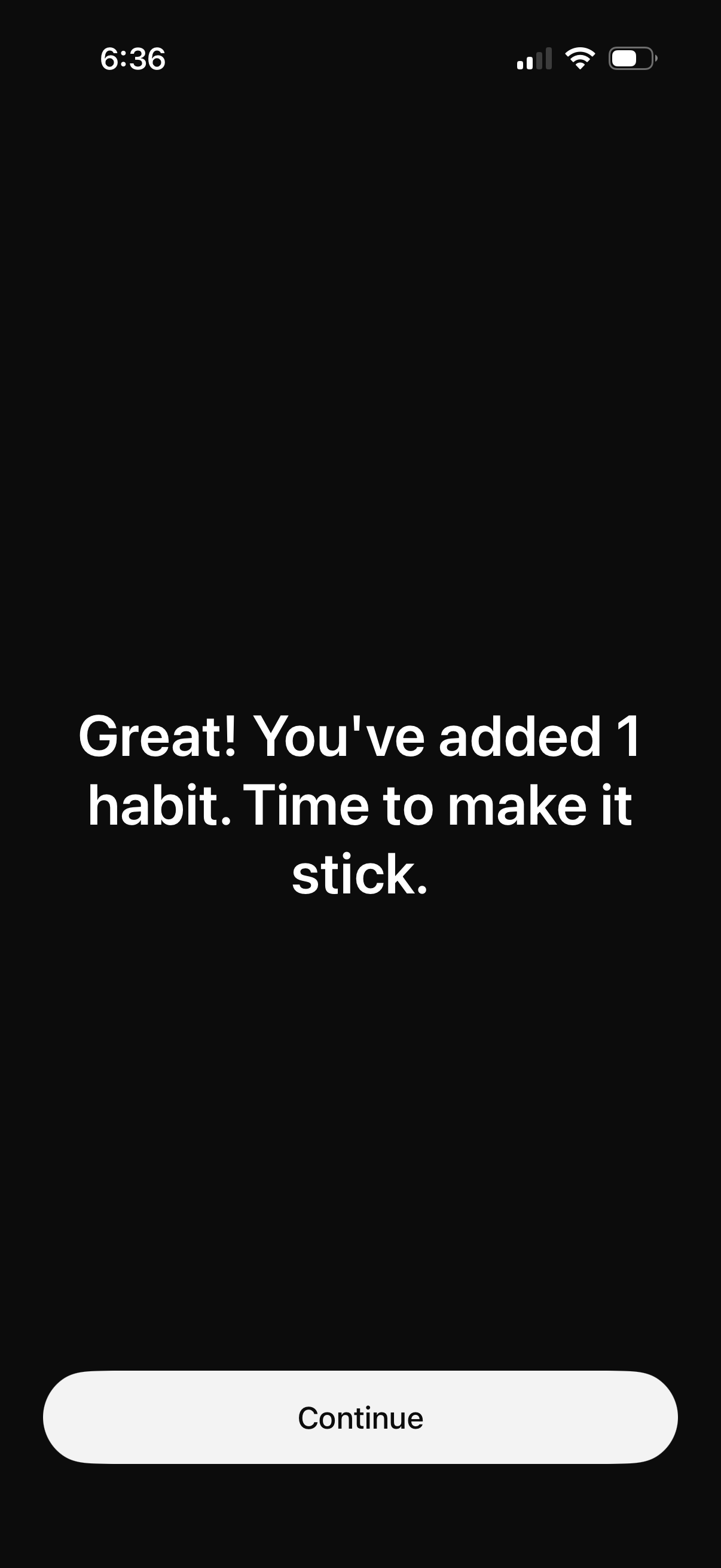 halo-habits app screenshot 4