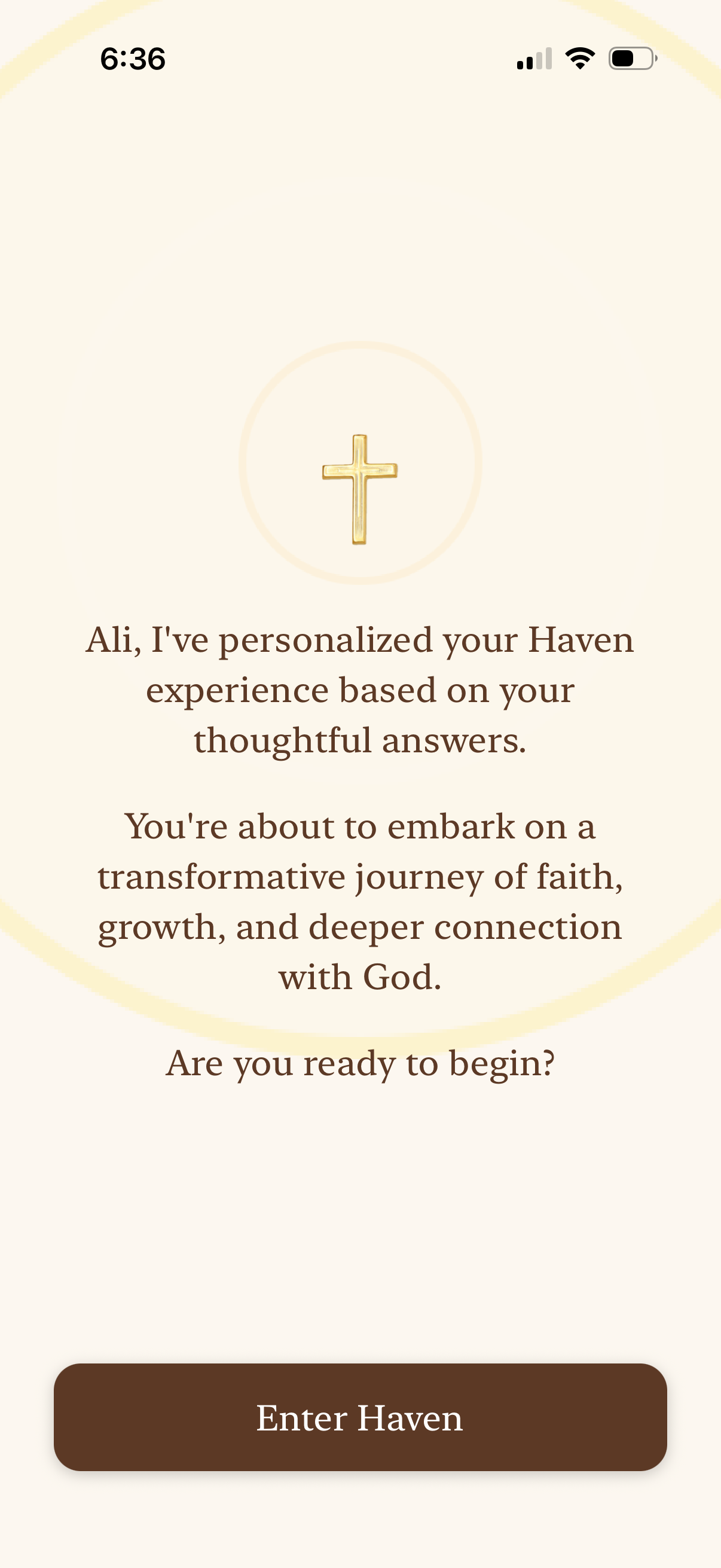 haven app screenshot 2