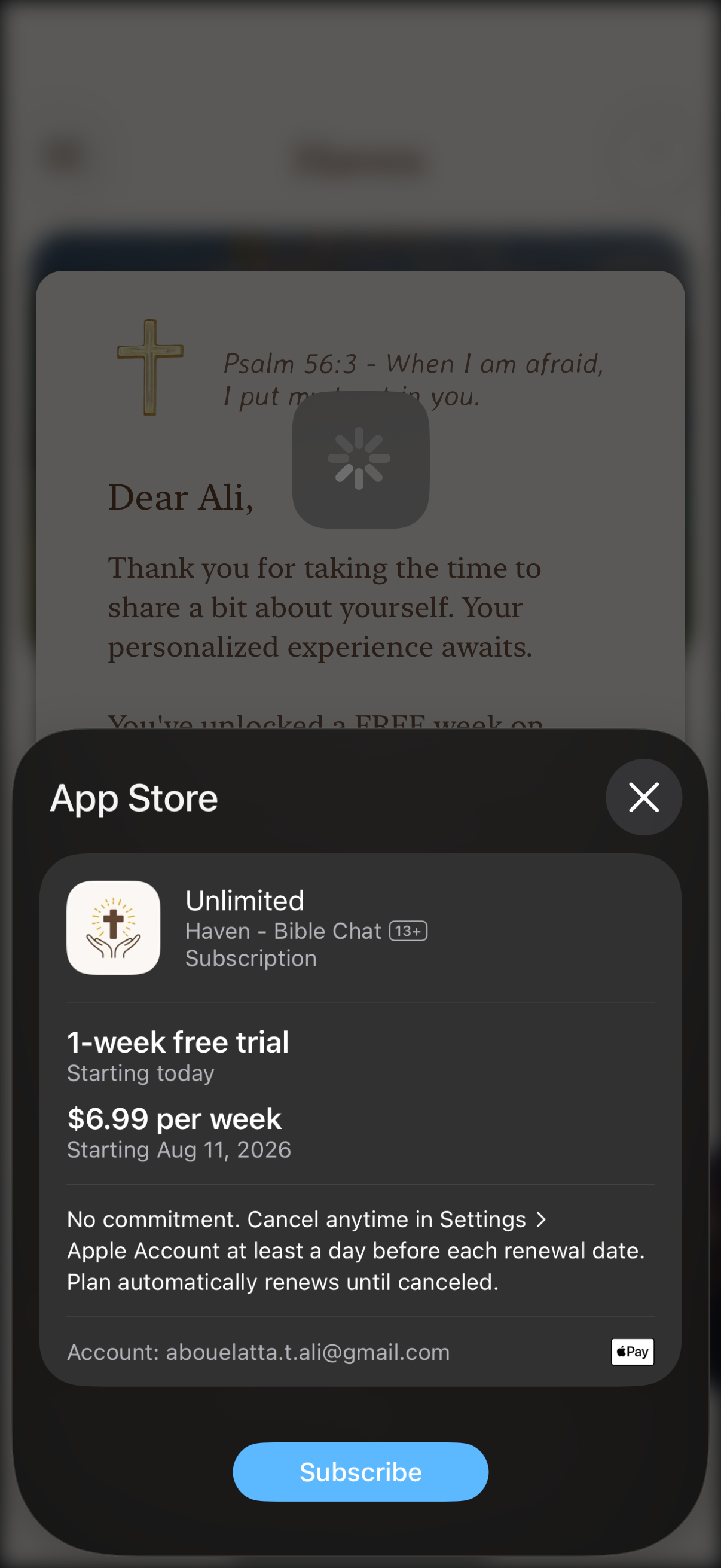 haven screen