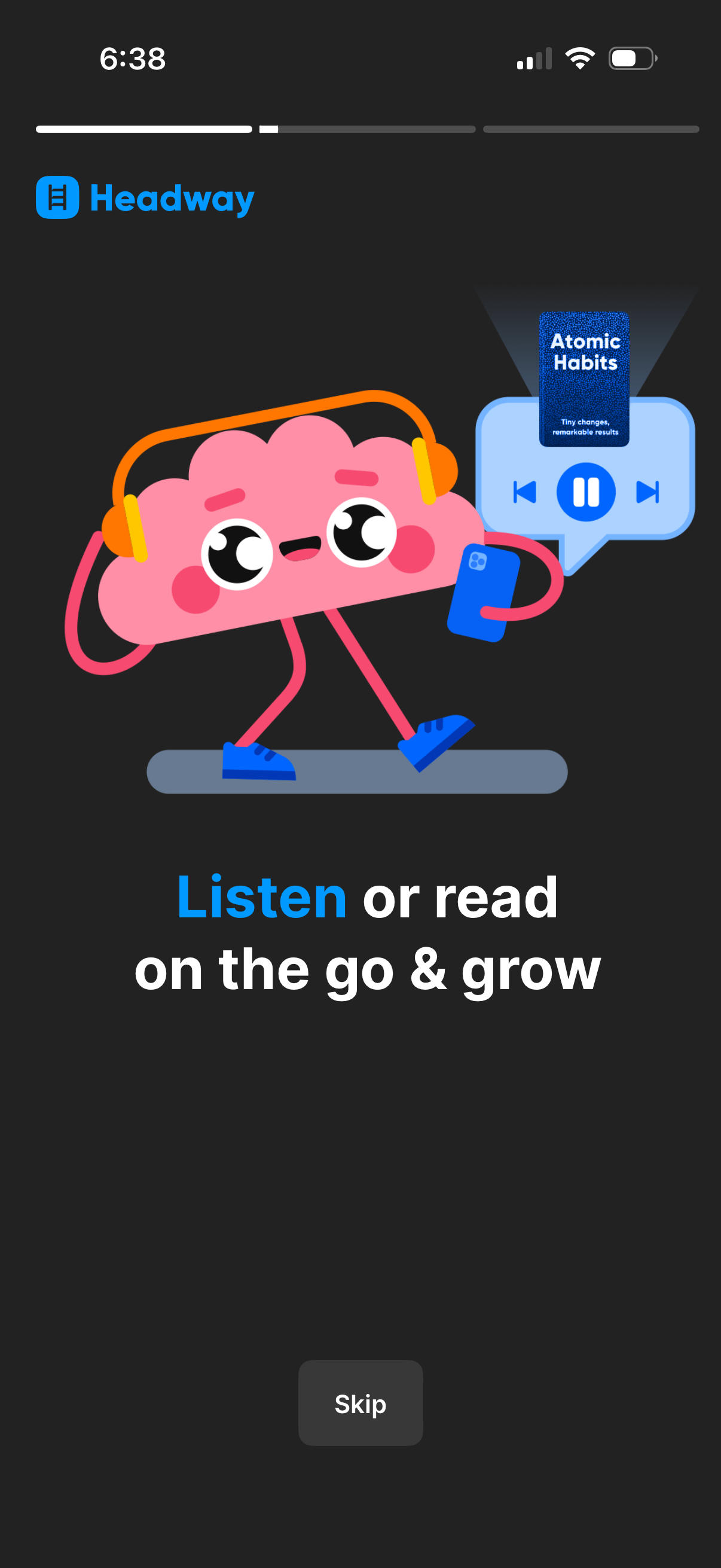 headway app screenshot 6