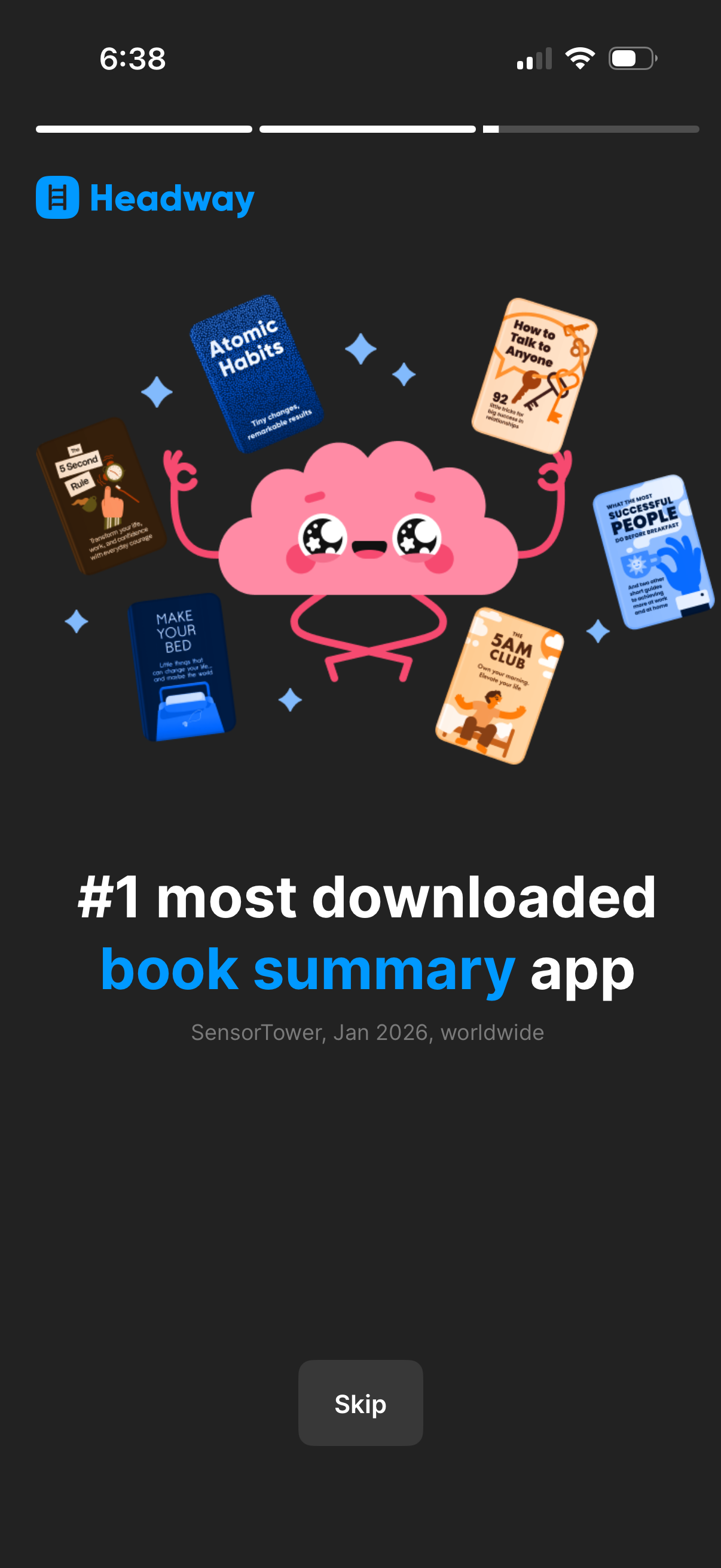 headway app screenshot 5
