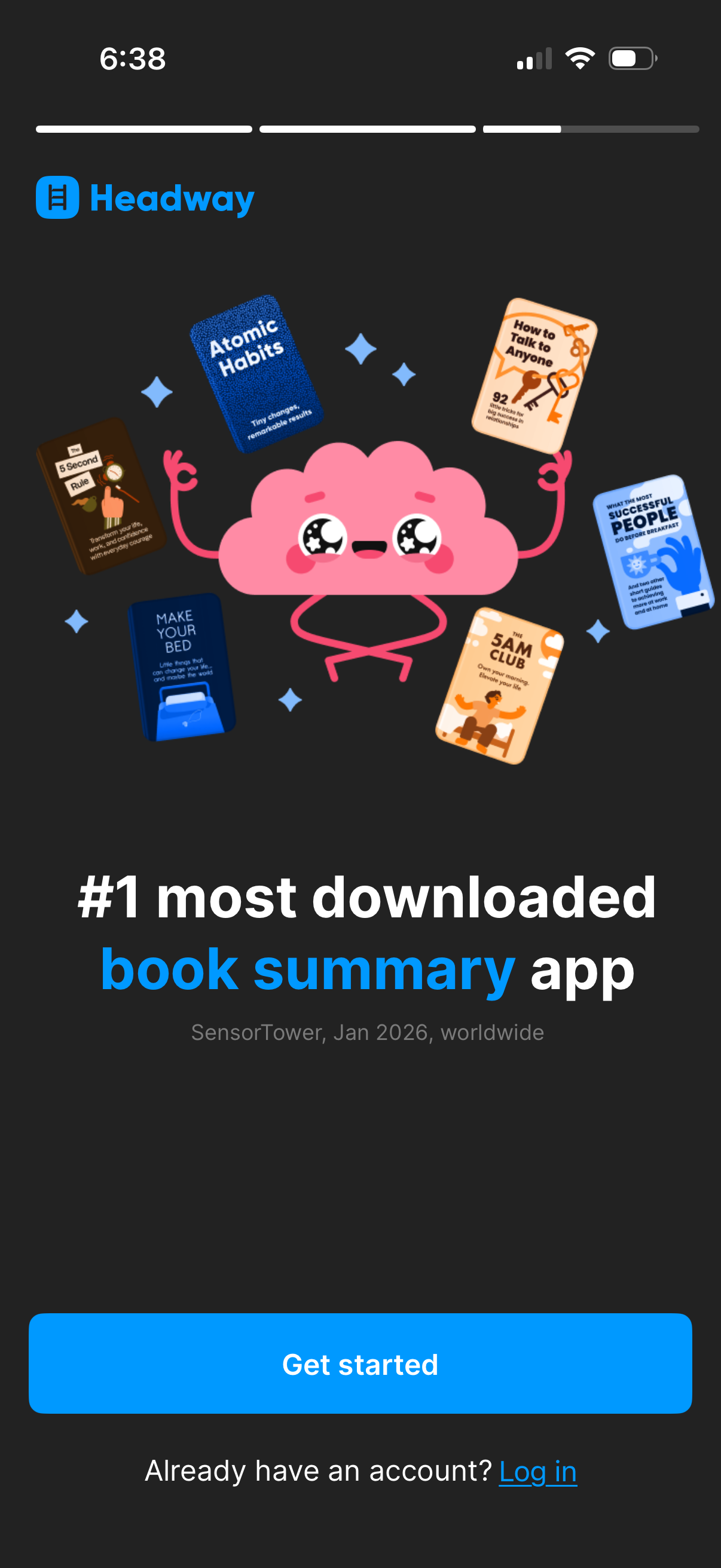 headway app screenshot 4