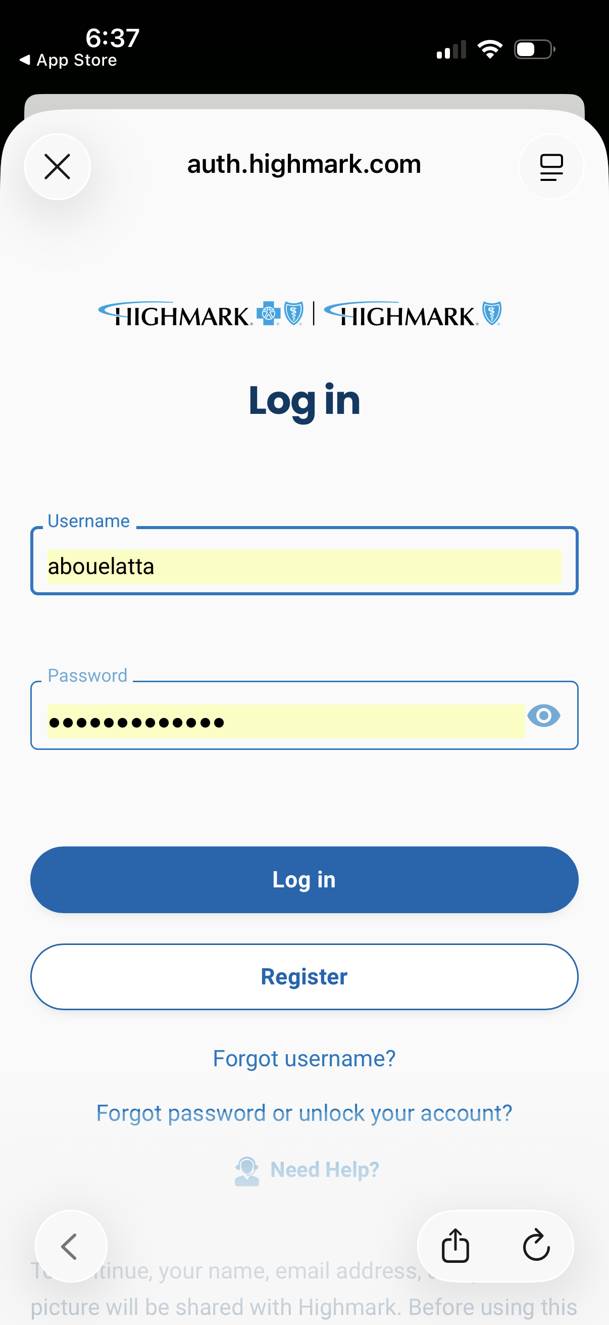 highmark app screenshot 8