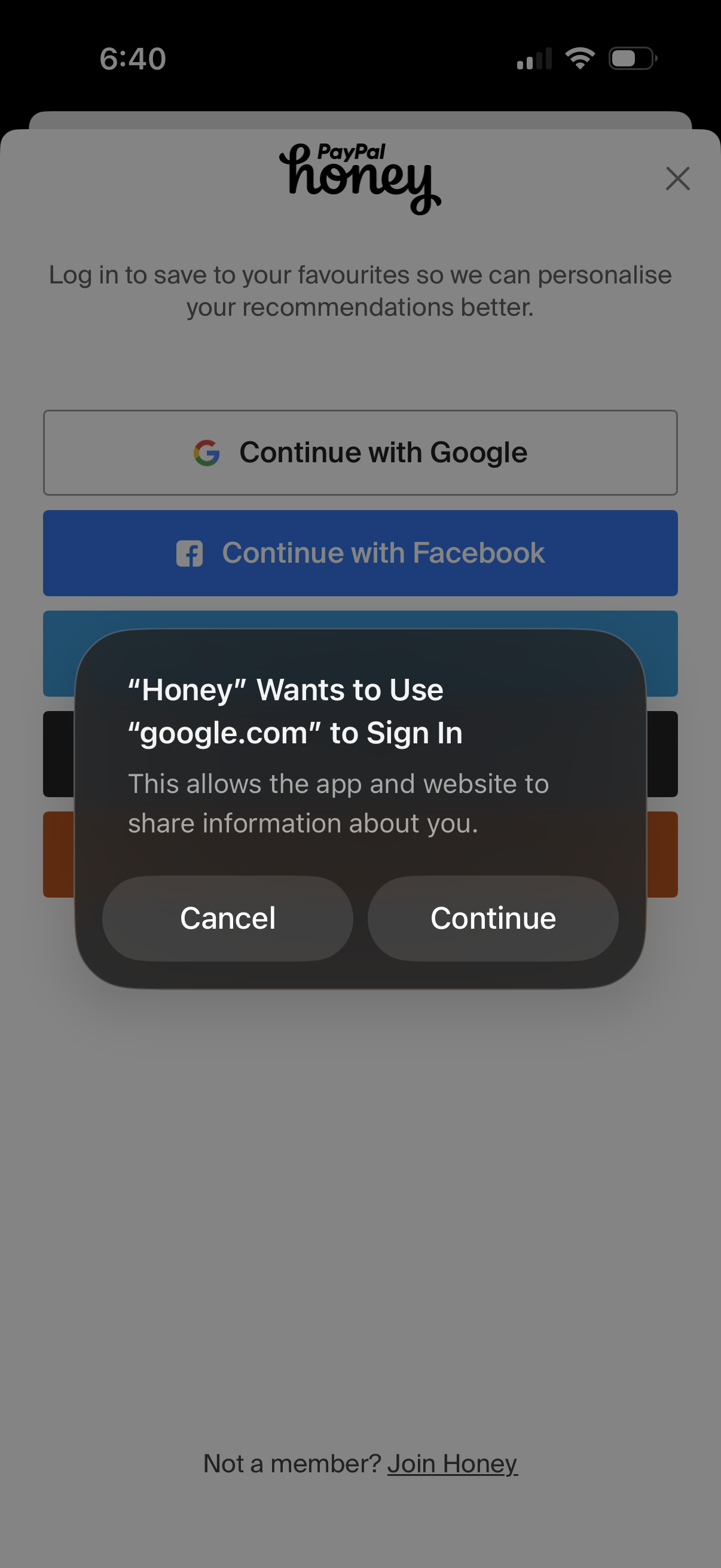 honey app screenshot 4