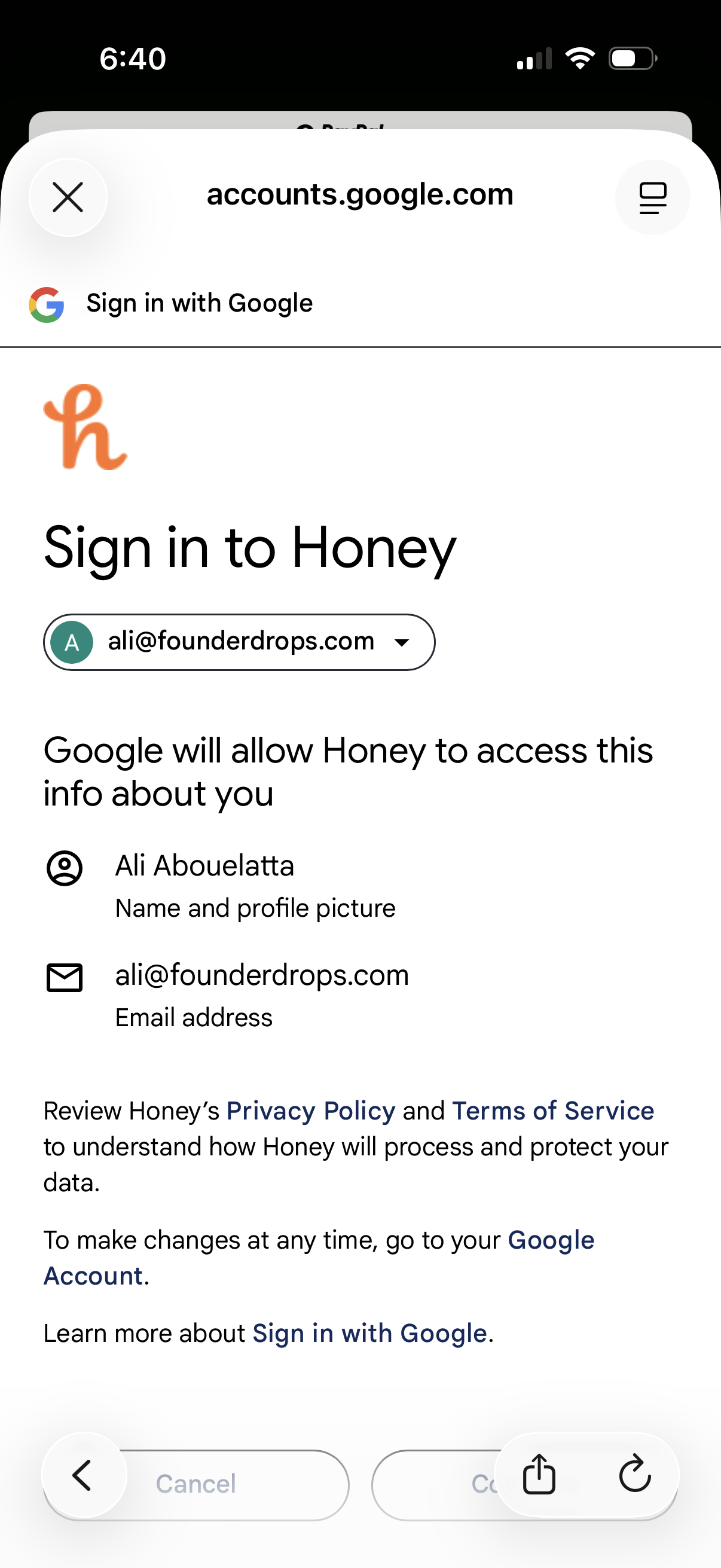 honey app screenshot 3