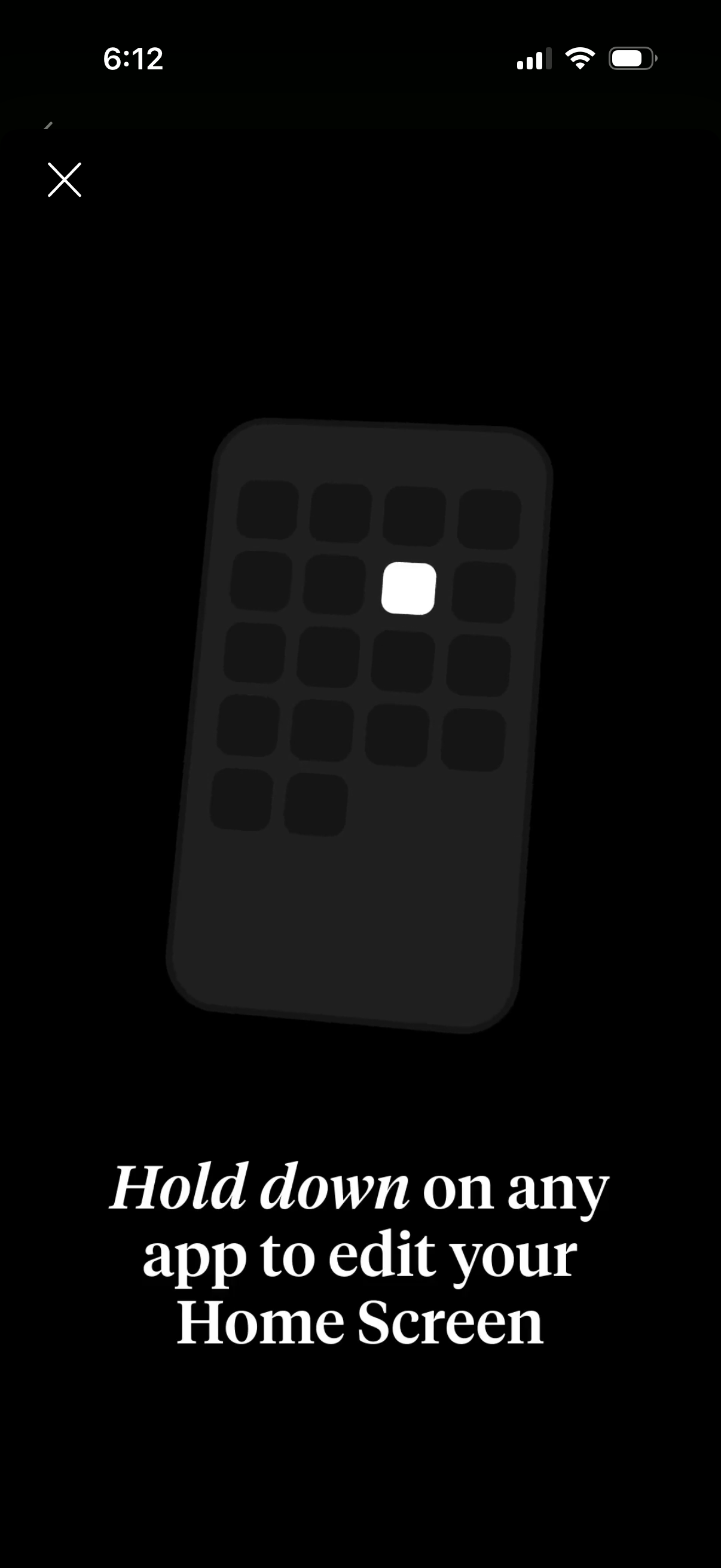 how-we-feel add home widget