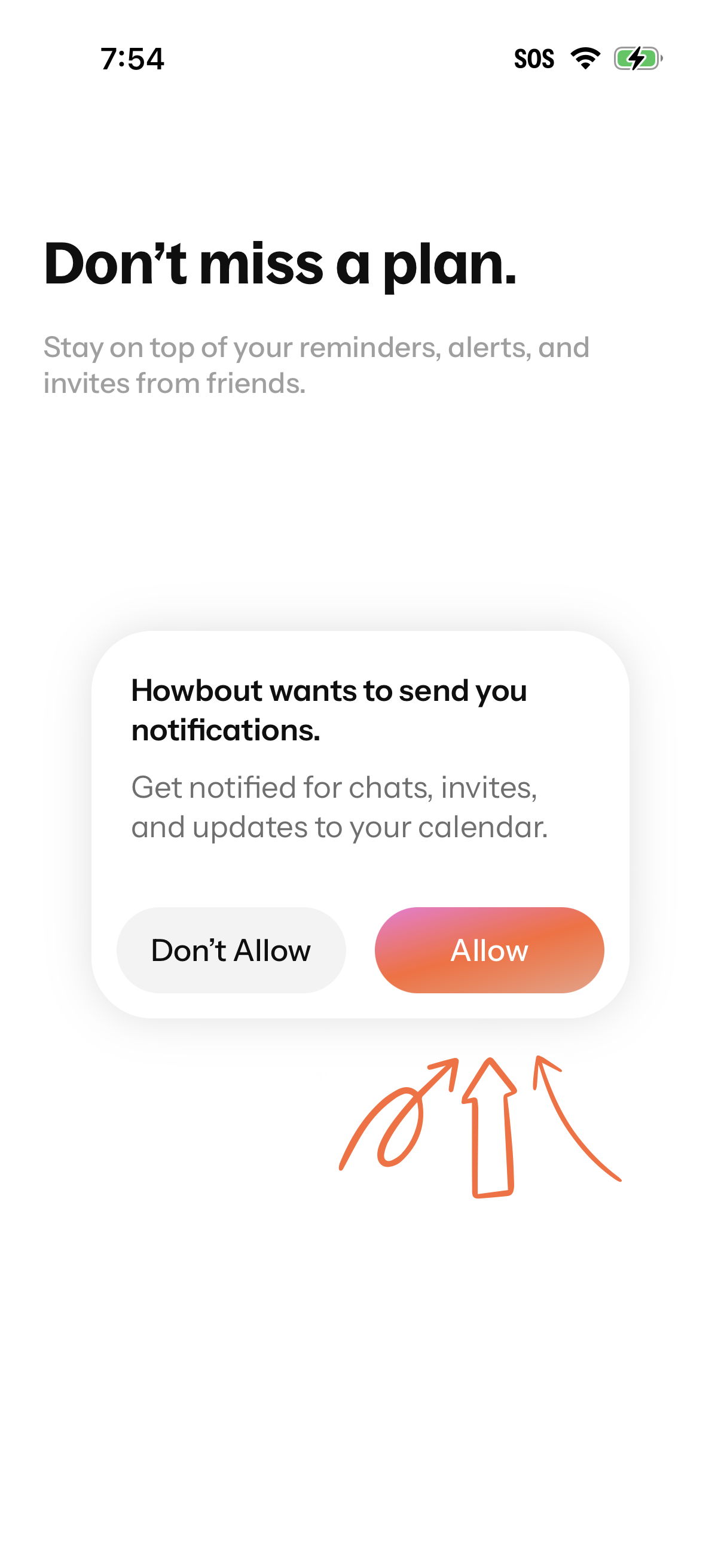 Step 3 of Howbout Onboarding