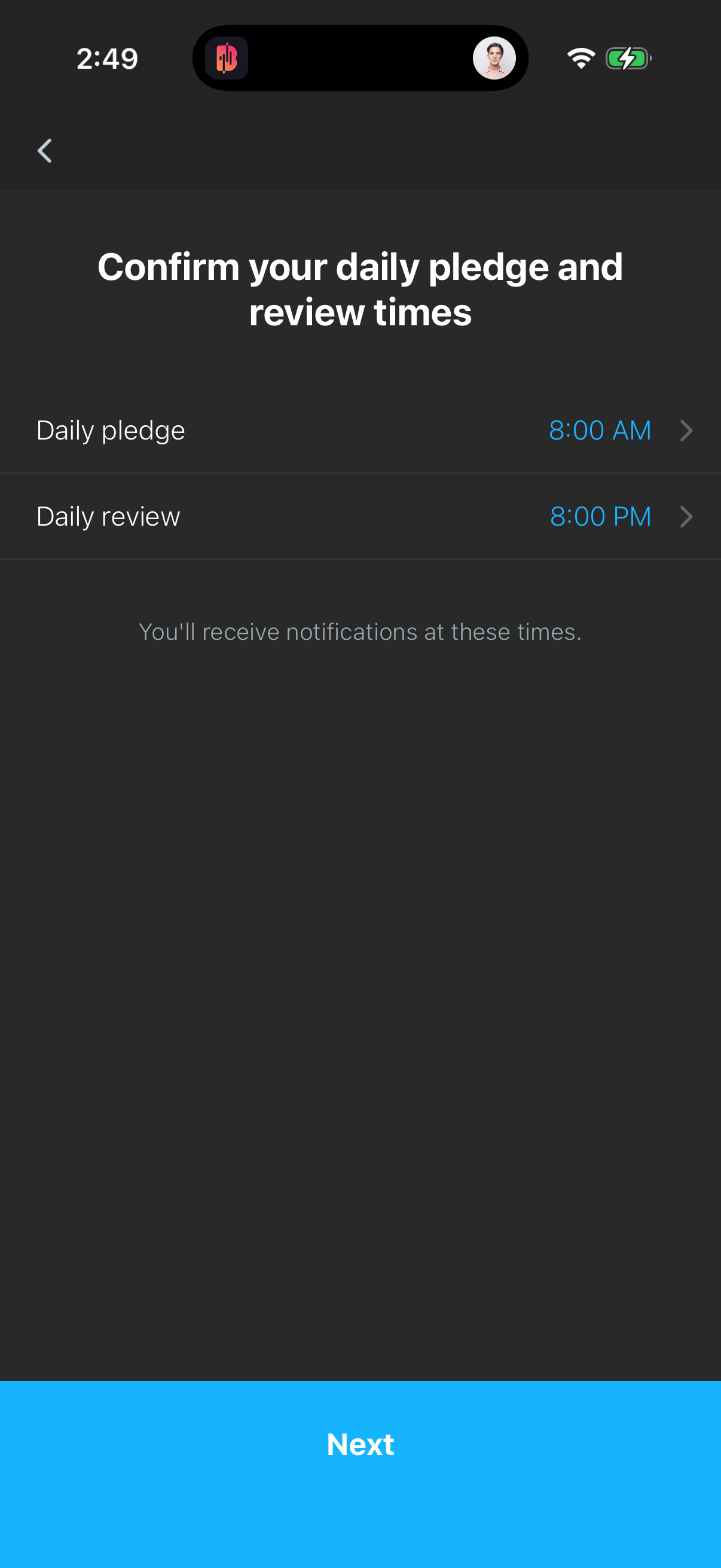 i-am-sober enable notifications