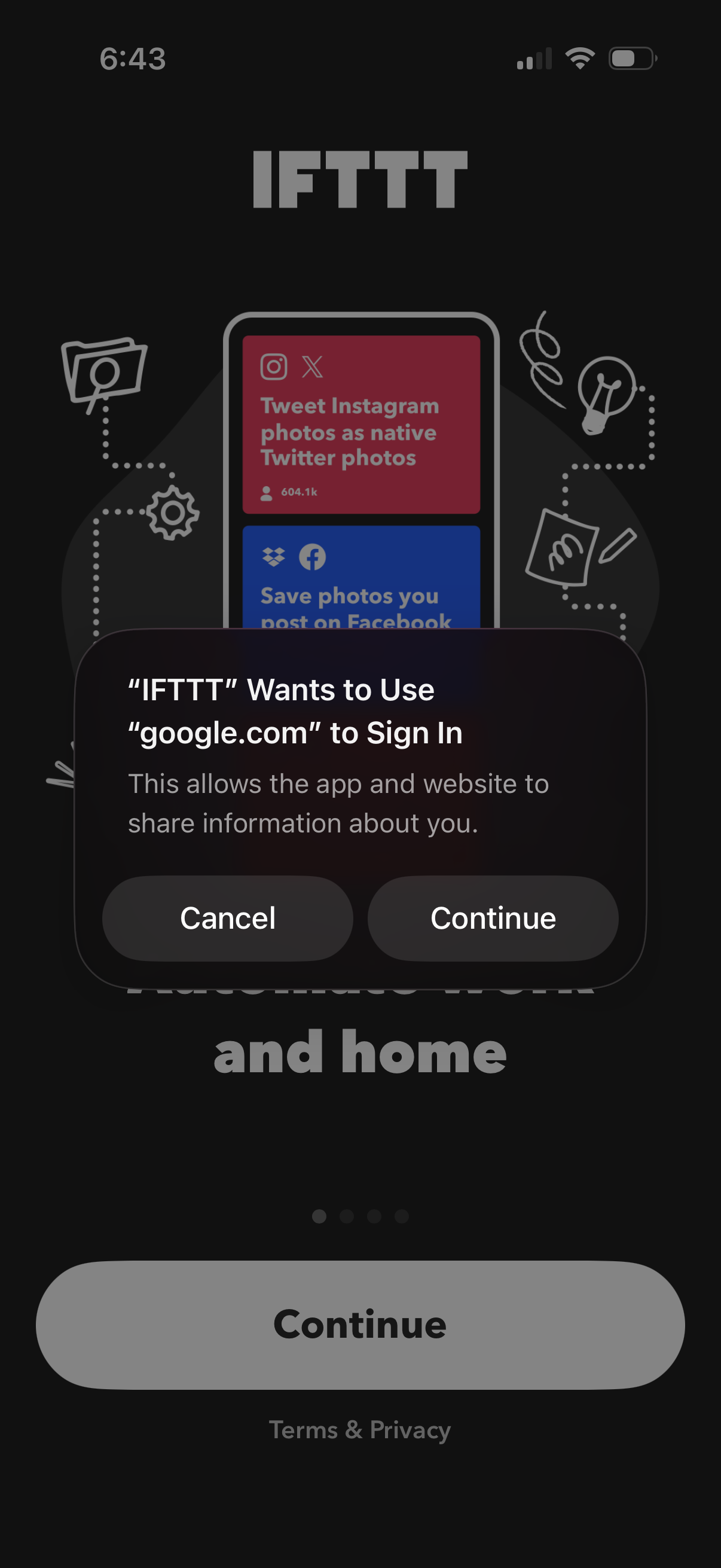 ifttt app screenshot 4