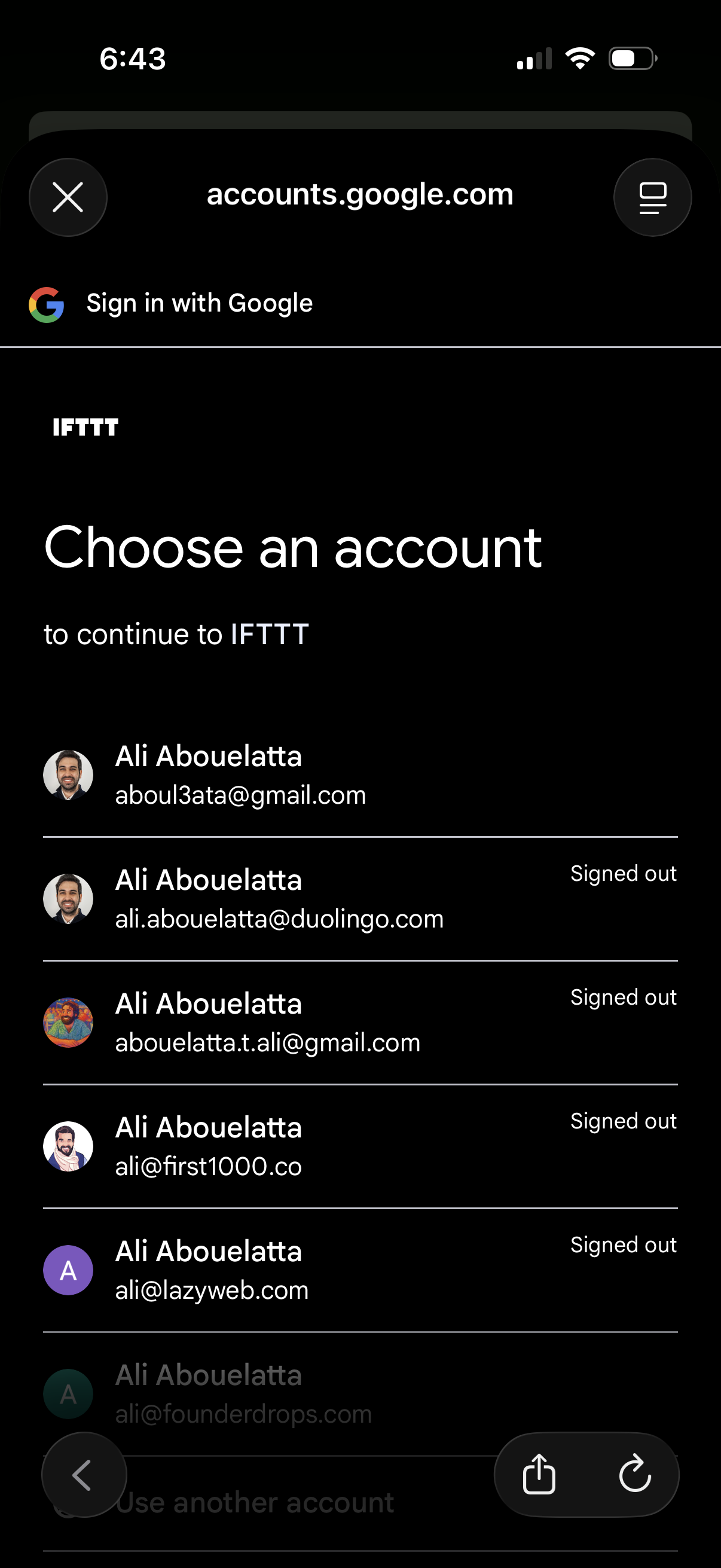ifttt app screenshot 3