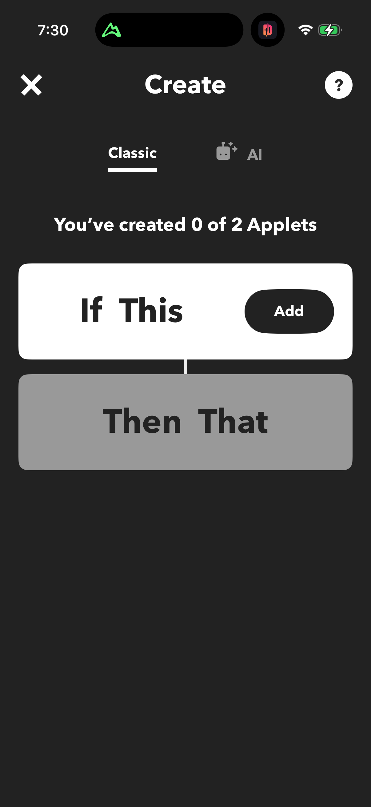 Step 3 of ifttt Main_tabs
